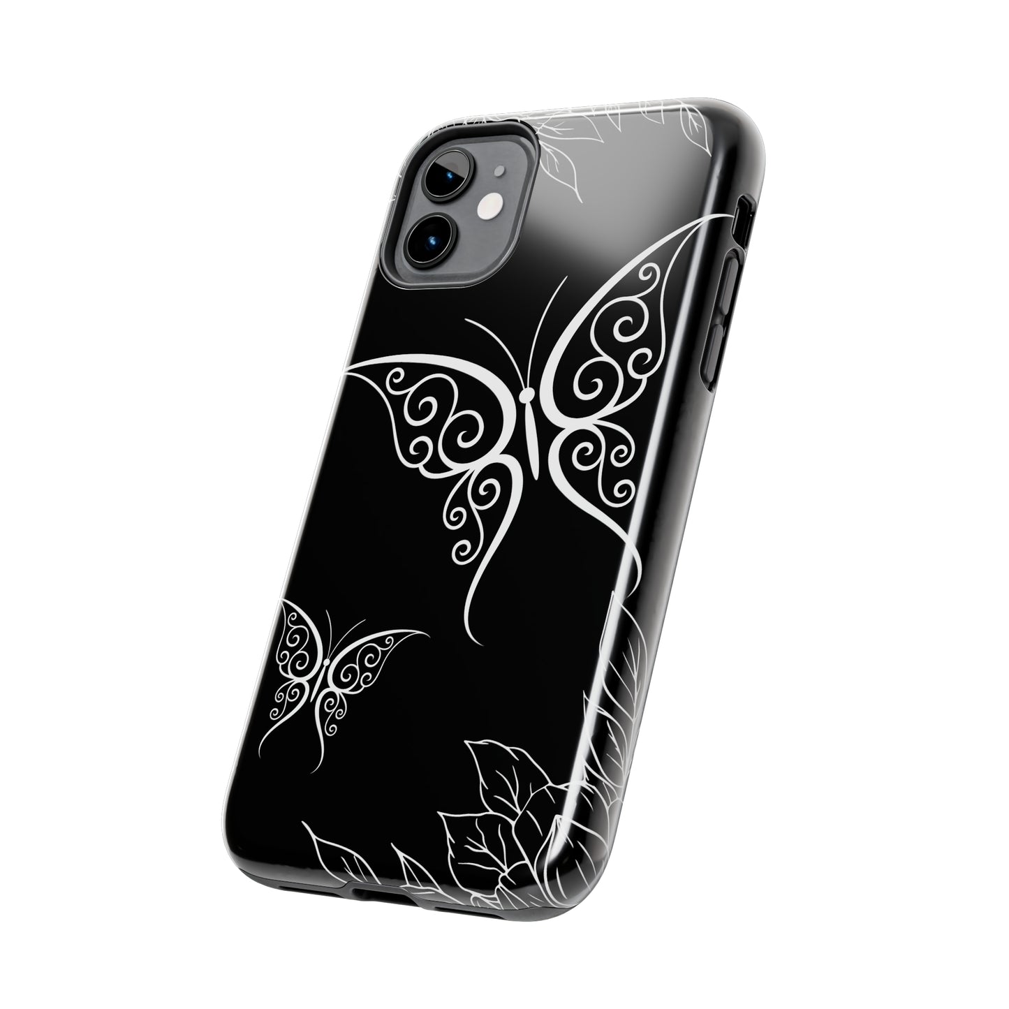 Black & White butterfly/ Tough IPhone Cases/ Nature