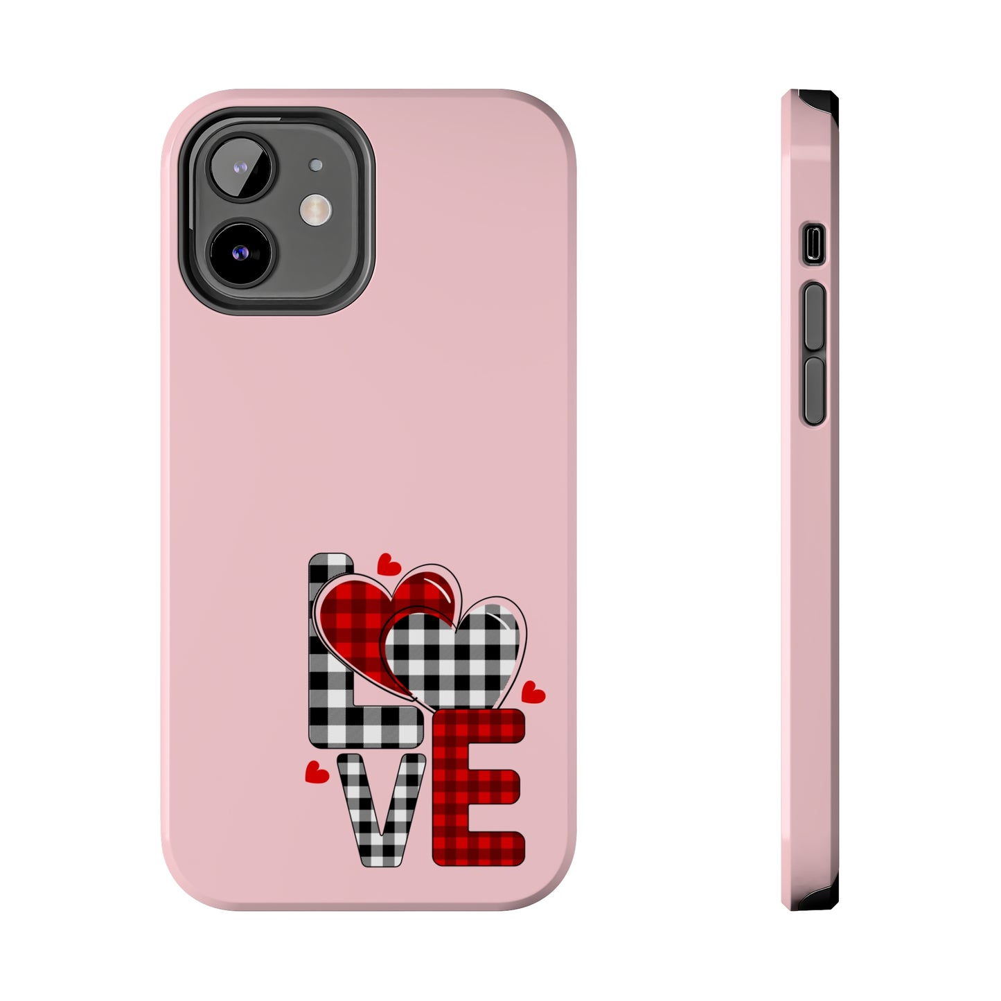 Pink LOVE/ Tough iPhone Case/ Valentines Day