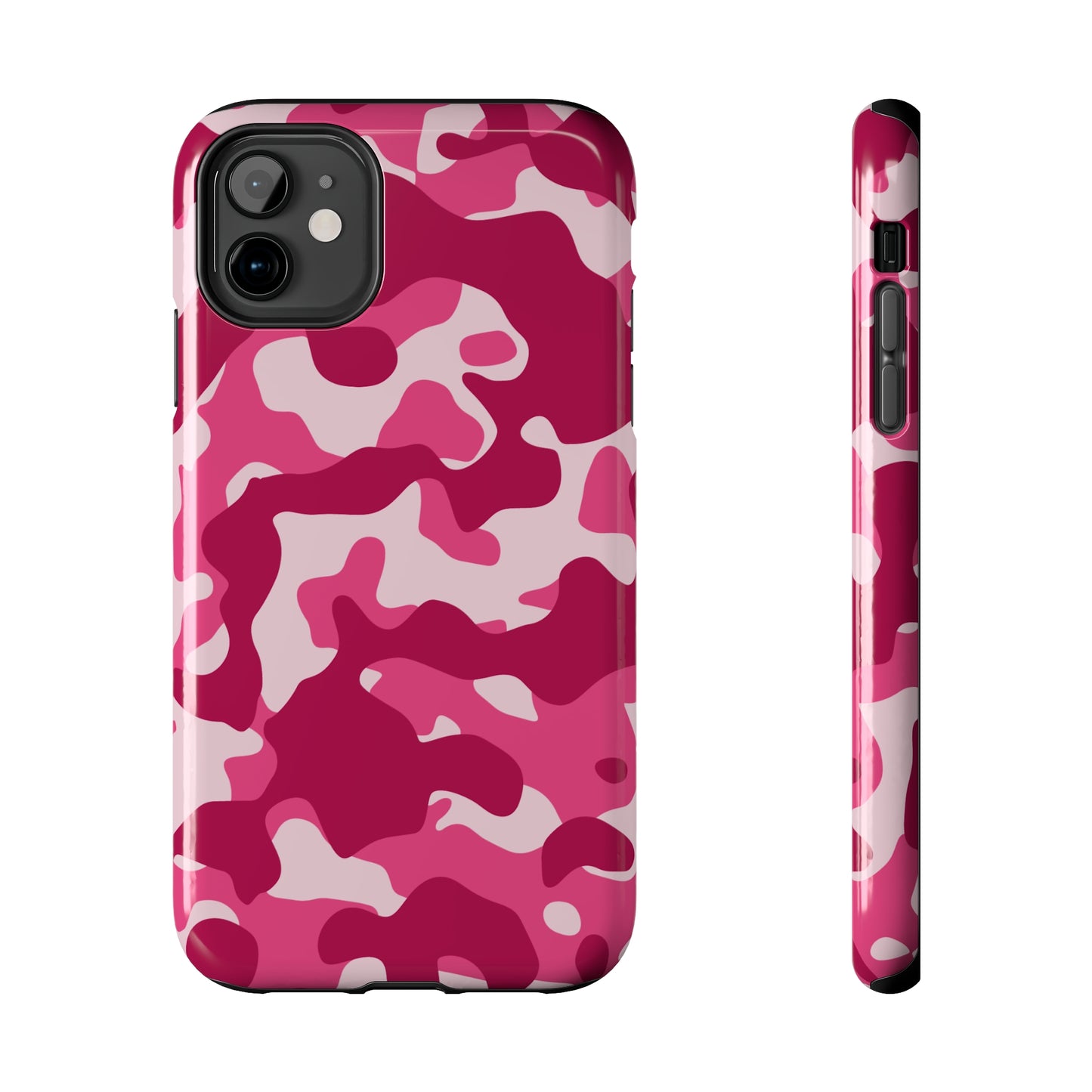 Pink Camo Tough iPhone Case iPhone 15 accessories