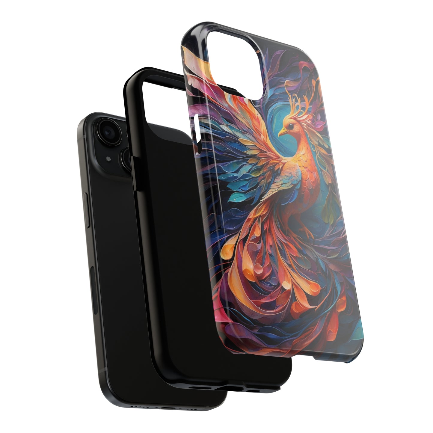 Colorful Phoenix phone case iPhone accessories