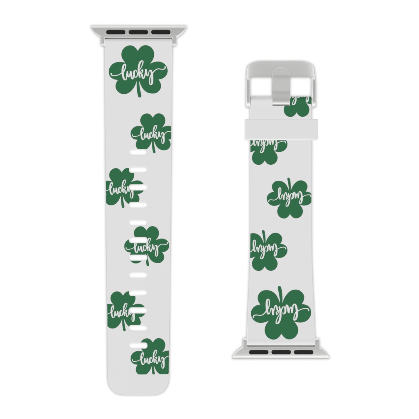 Shamrock luck Watch Band for Apple Watch  Series 1-9, SE and Ultra, 38-40mm/ 42-44mm