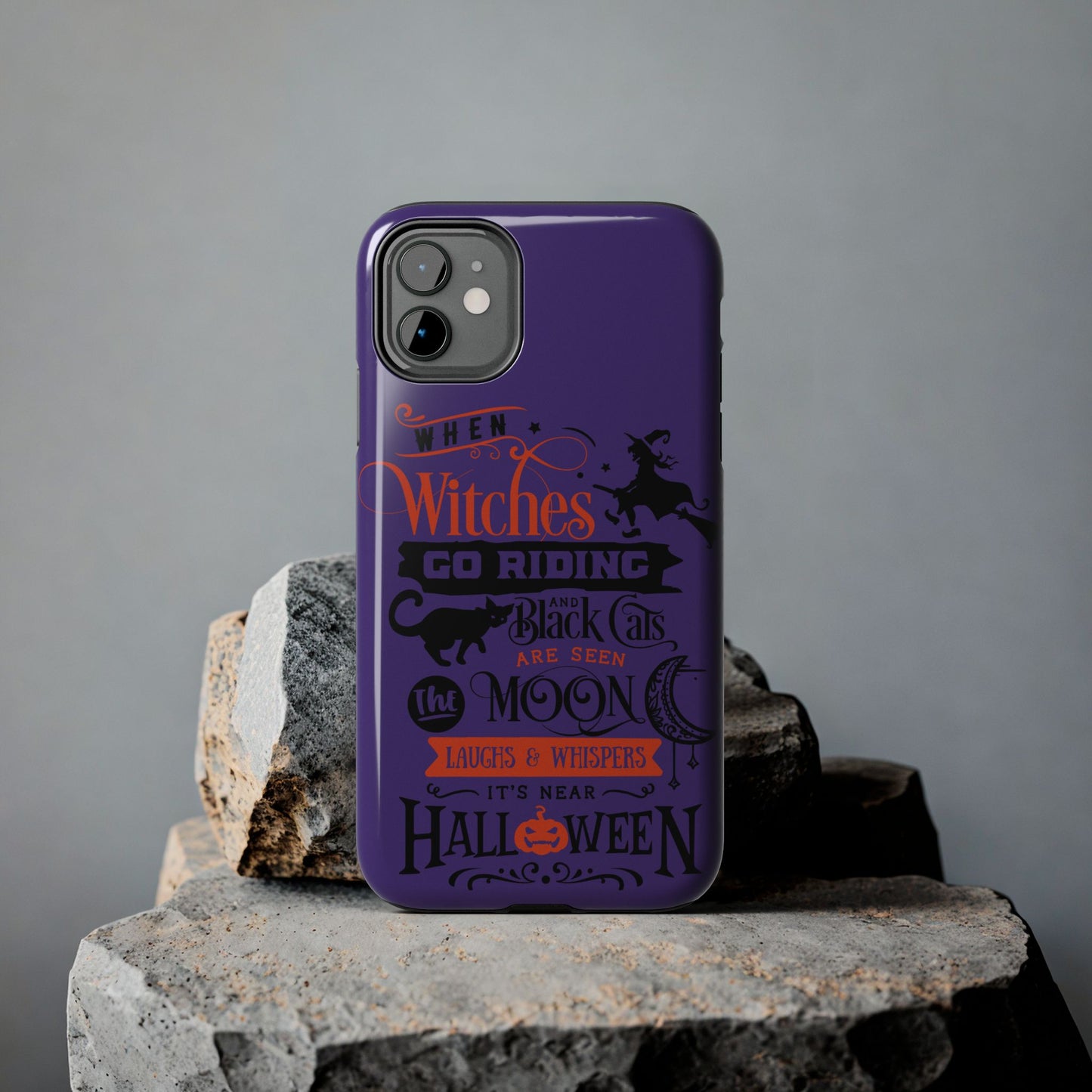 Witches chant, Halloween Tough iPhone Case