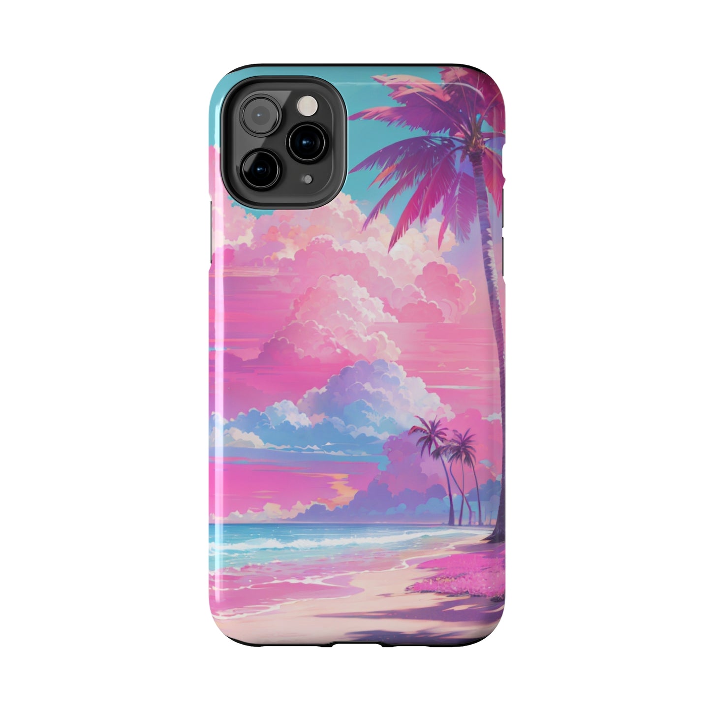 Pink paradise/ Tough iPhone Case/ Nature