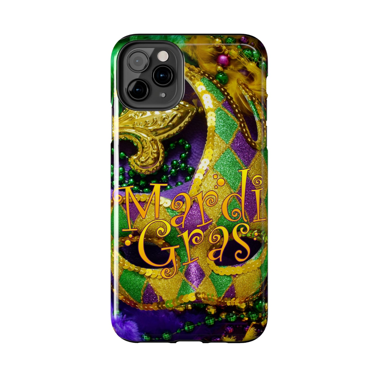 Wild night mardi gras Tough iPhone Case iPhone 15 accessories