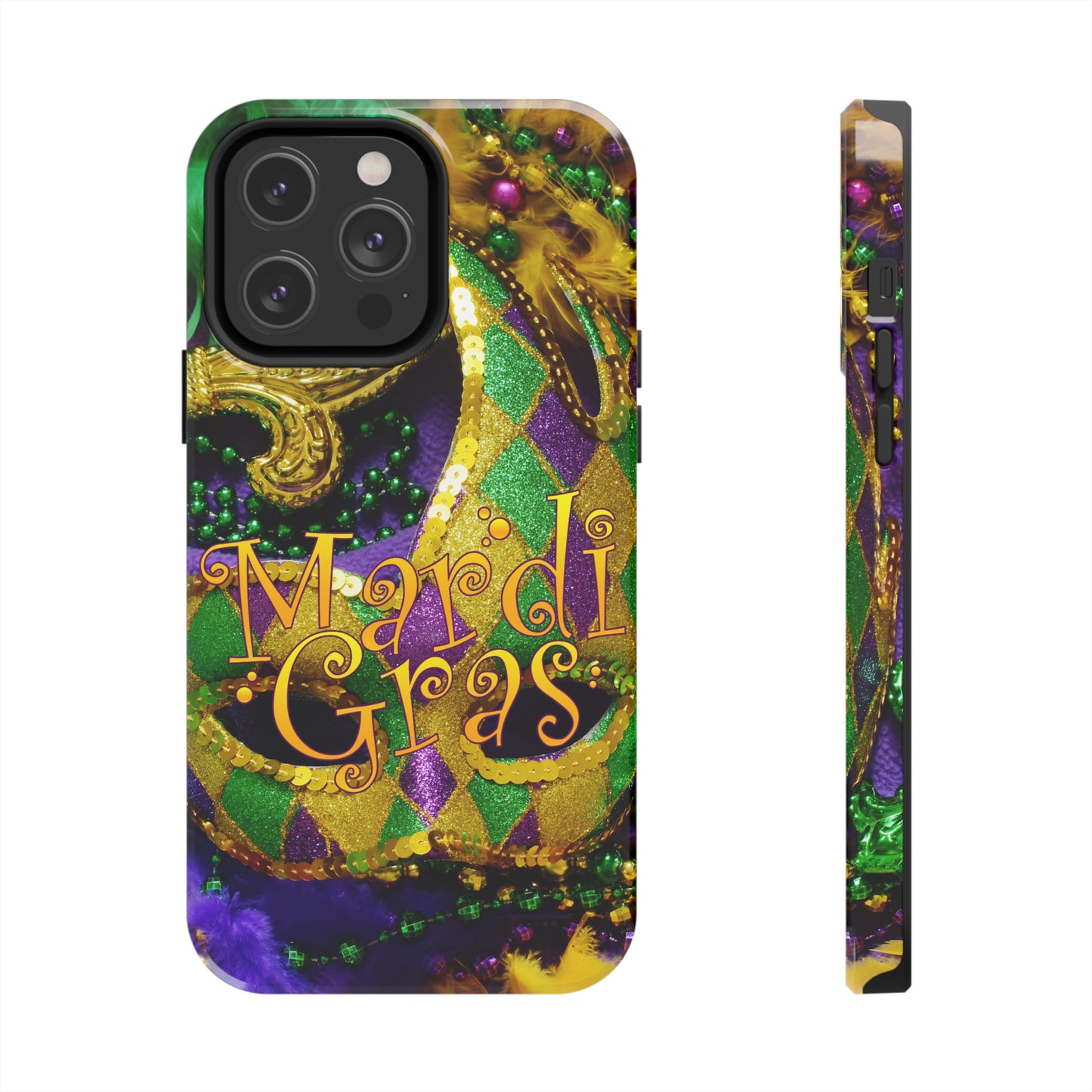 Wild night mardi gras Tough iPhone Case iPhone 15 accessories