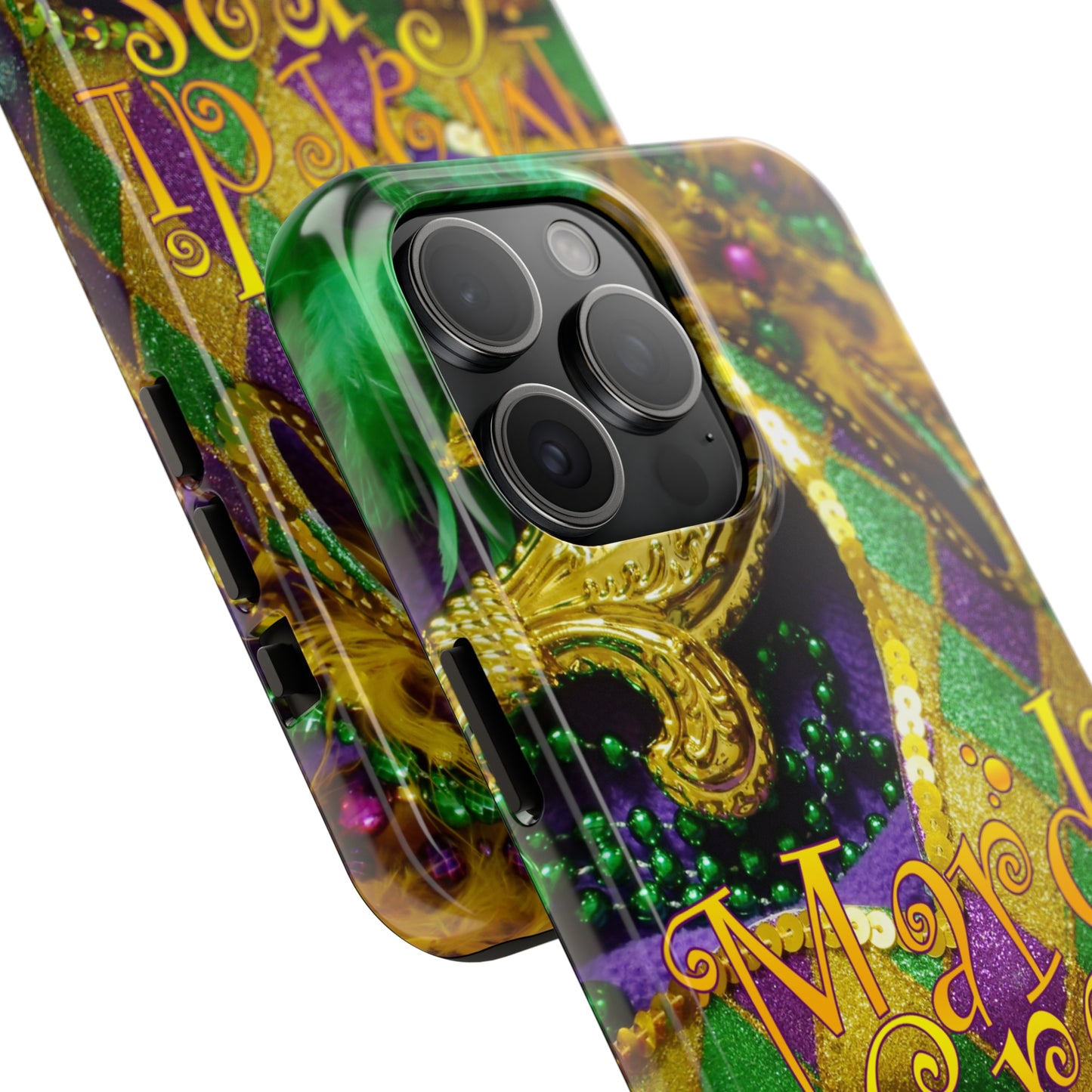 Wild night mardi gras Tough iPhone Case iPhone 15 accessories