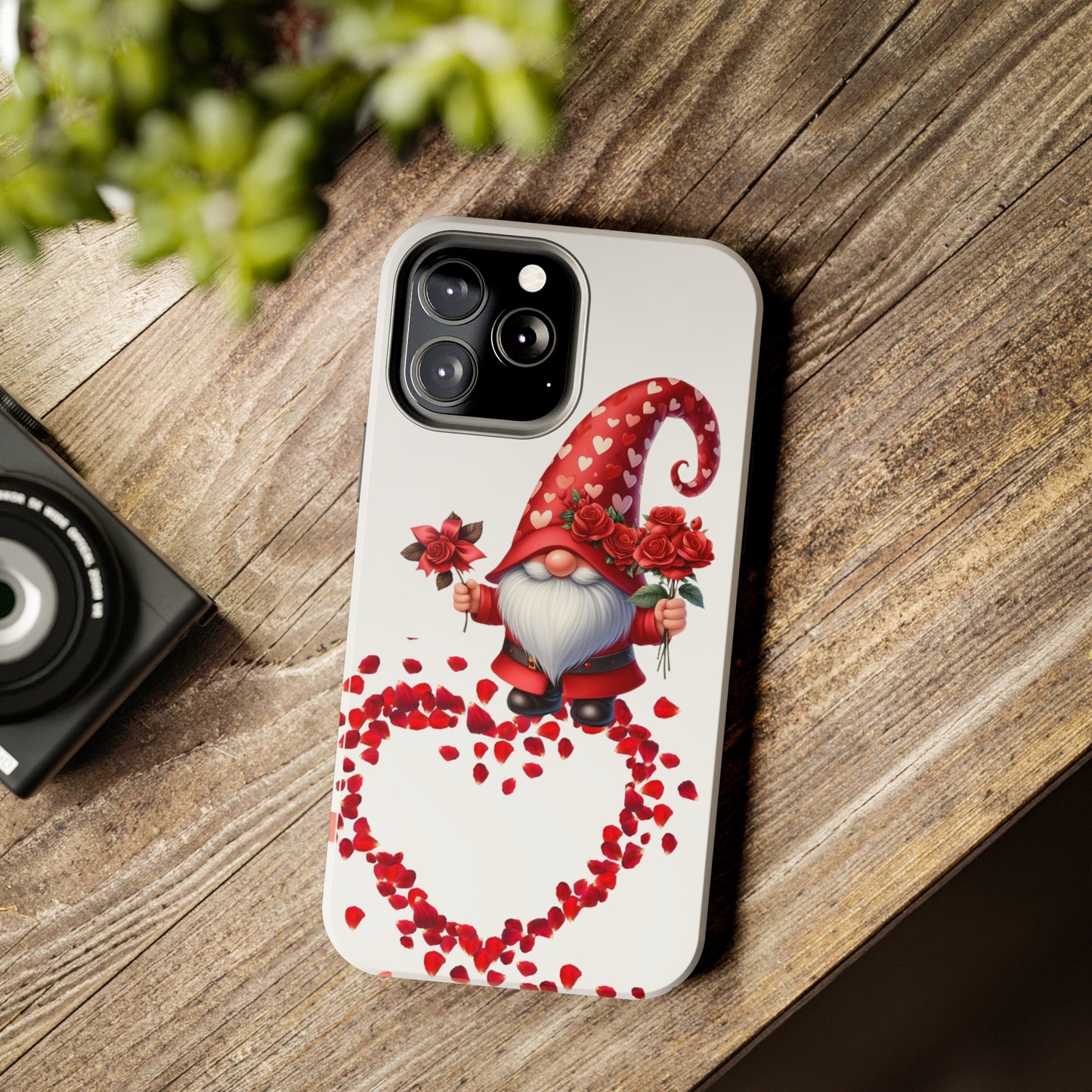 Gnome love/ Tough iPhone Case/ Valentines Day