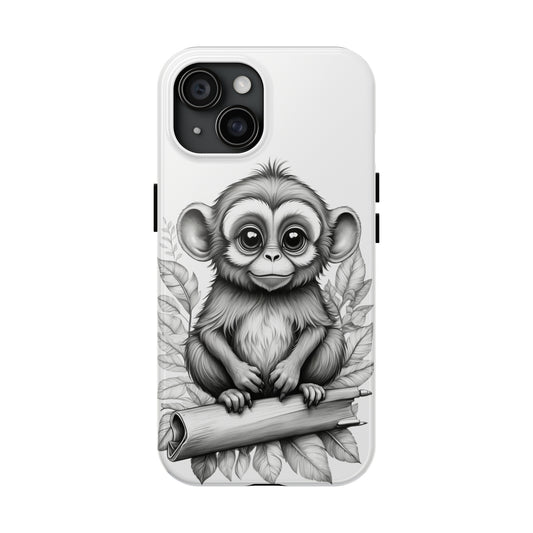 Monkey sketch art phone case iPhone accessories