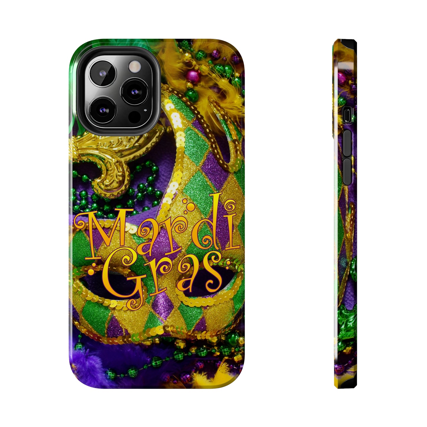 Wild night mardi gras Tough iPhone Case iPhone 15 accessories