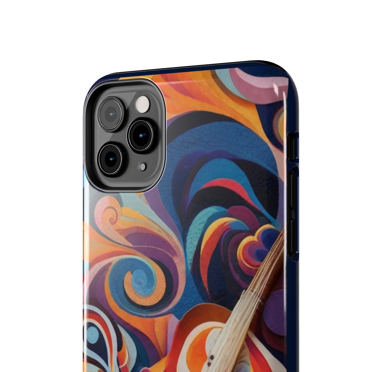 Mystical abstract musical vibe Tough iPhone Case