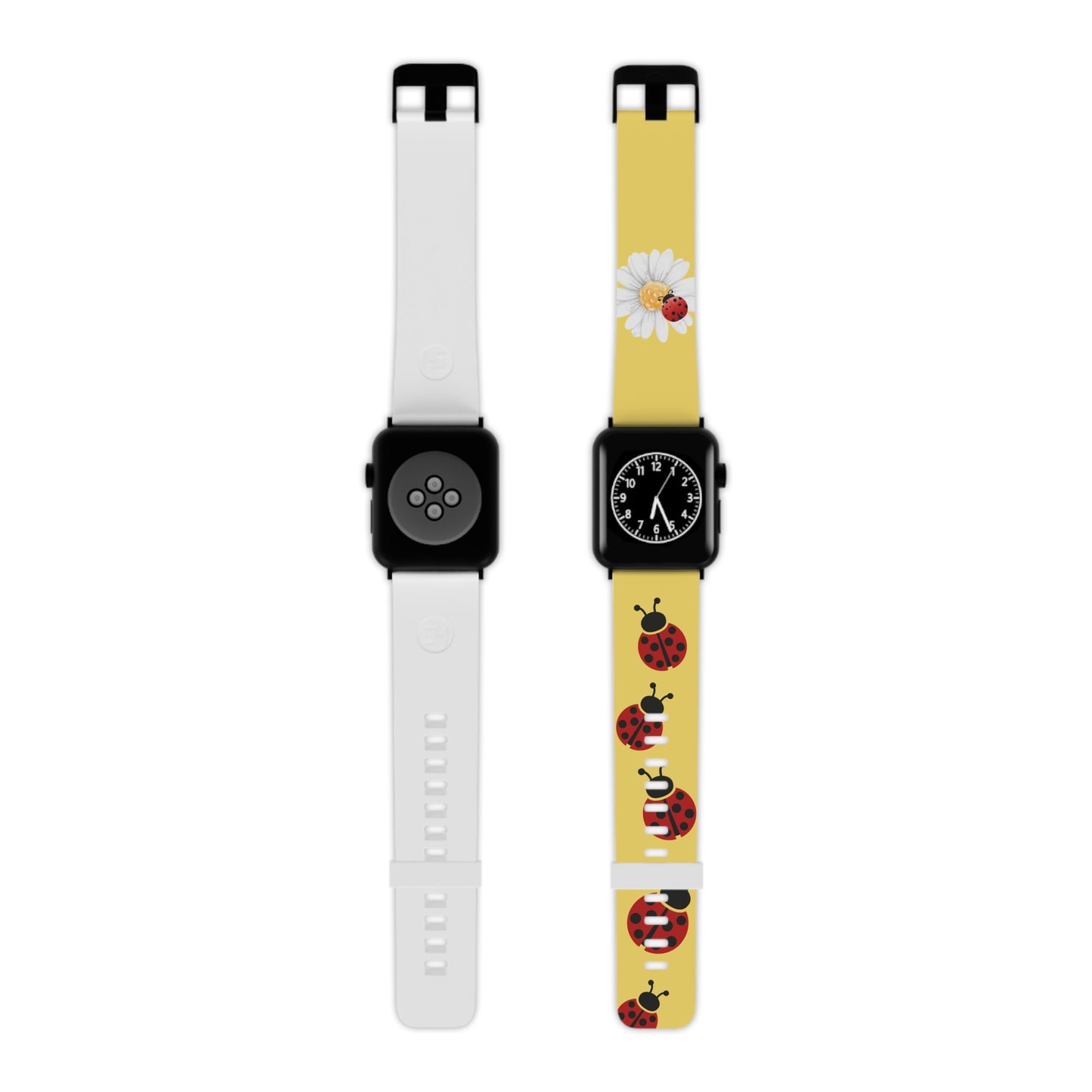 Ms. Lady Bug Watch Band for Apple Watch Series 1-9, SE and Ultra, 38-40mm/ 42-44mm