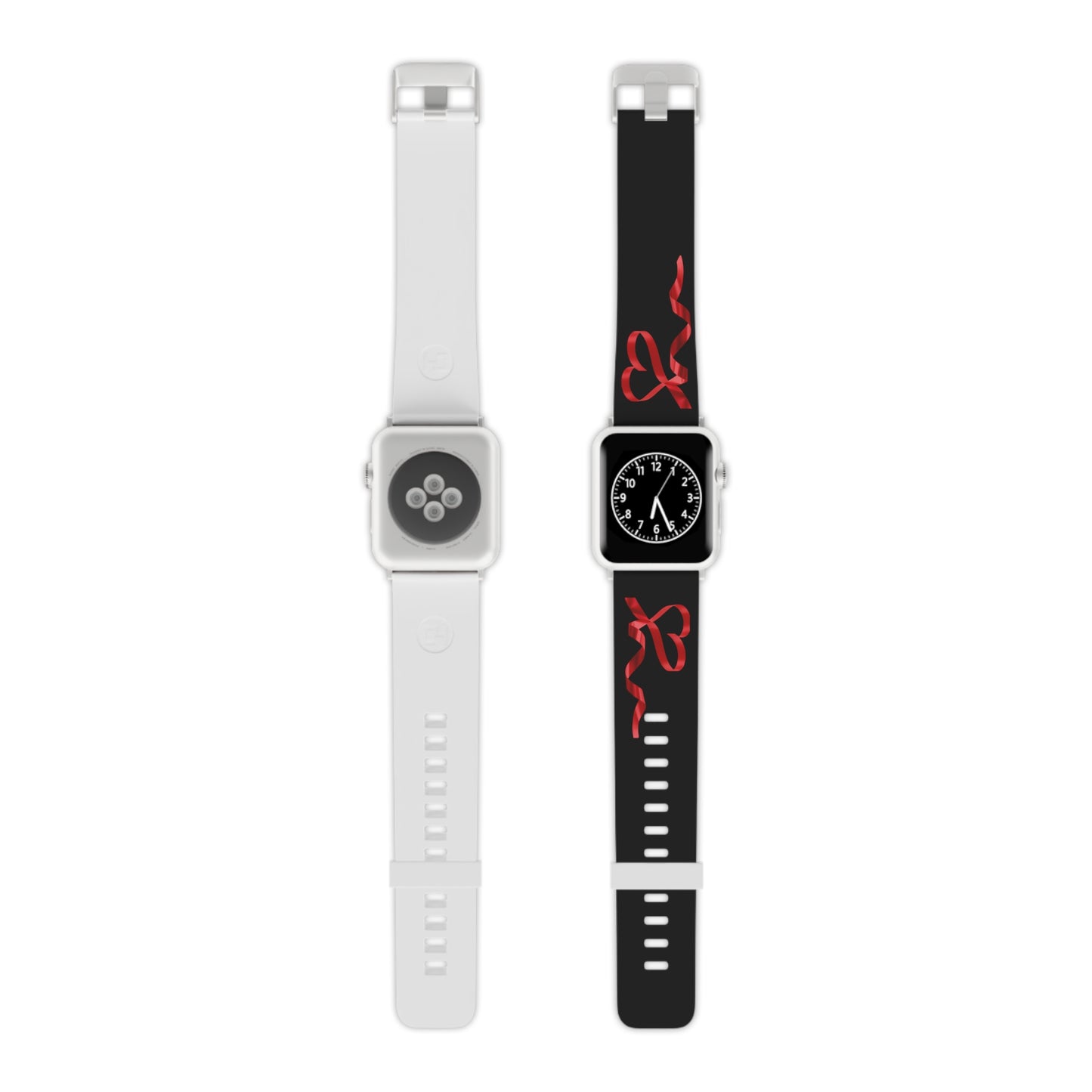 Valentines ribbon Watch Band for Apple Watch Series 1-9, SE and Ultra, 38-40mm/ 42-44mm