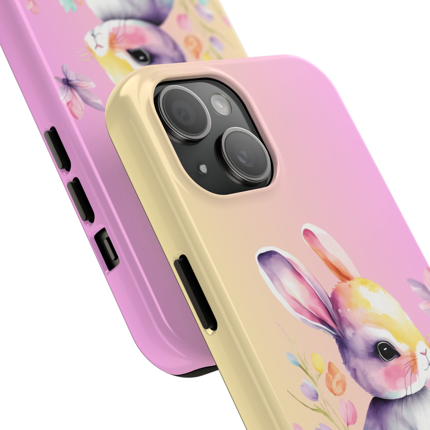 Baby bunny watercolor style Tough Phone Case iPhone 14 accessories