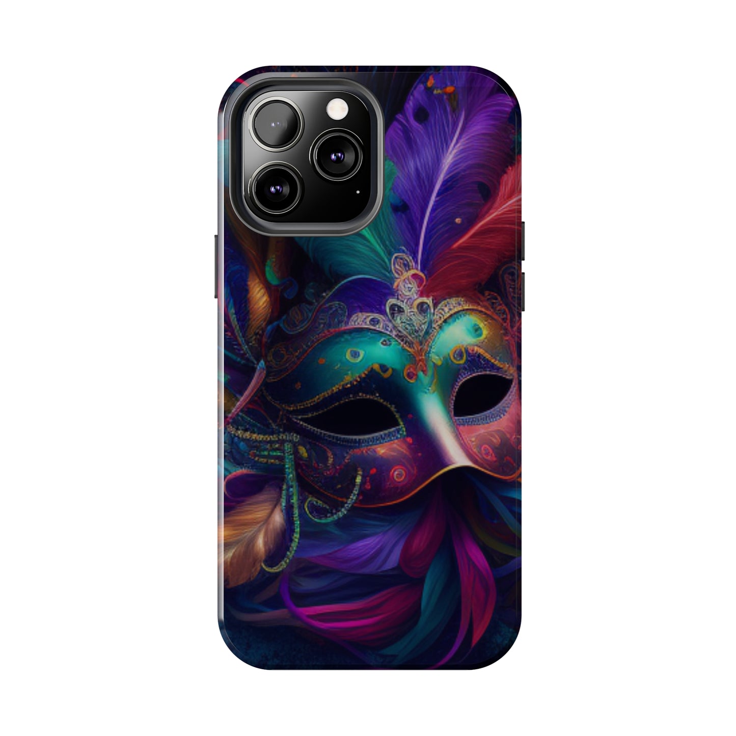 Mardi Gras mask Tough iPhone Case iPhone 15 accessories