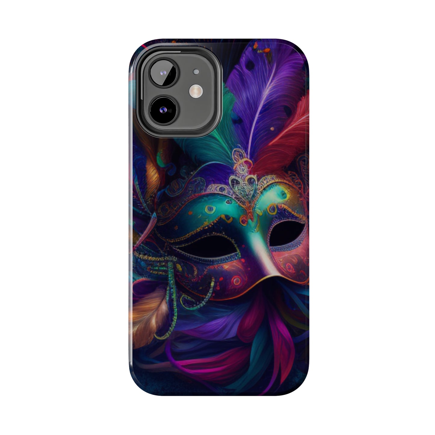 Mardi Gras mask Tough iPhone Case iPhone 15 accessories