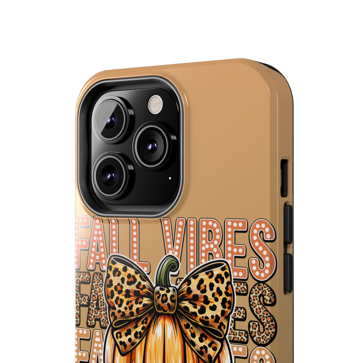 Fall Vibes, Halloween themed iPhone case Models 11-15