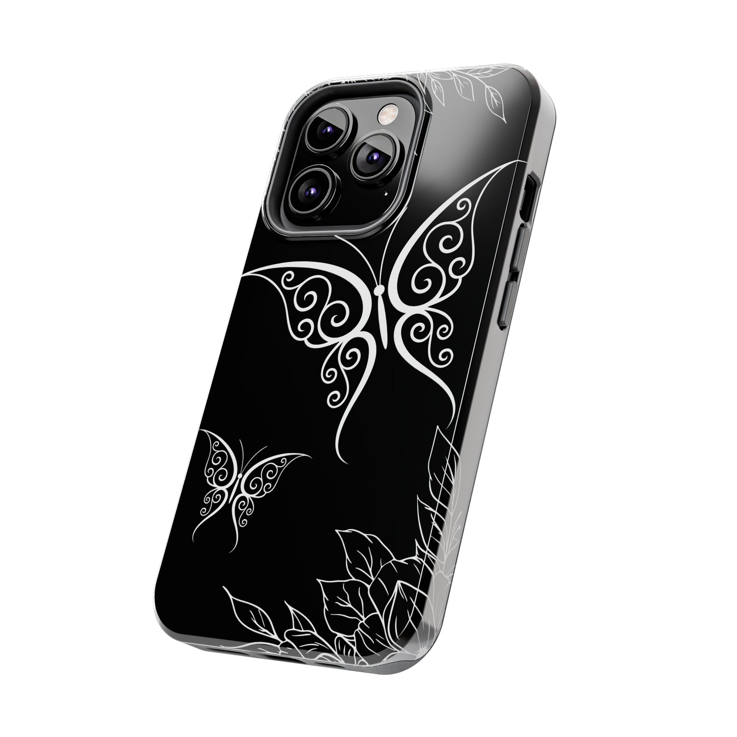 Black & White butterfly/ Tough IPhone Cases/ Nature