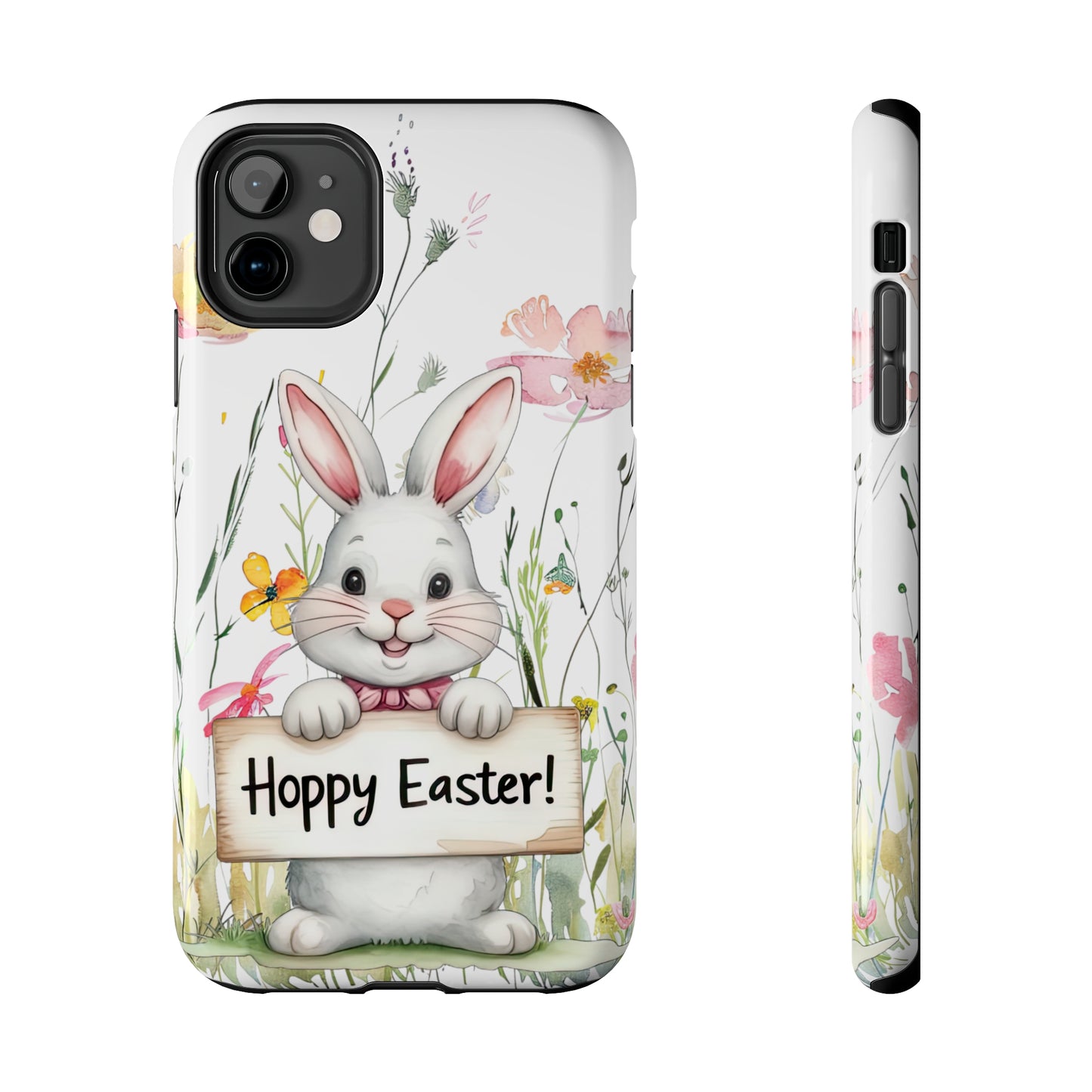 Hoppy Easter bunny Tough Phone Case iPhone 15 accessories