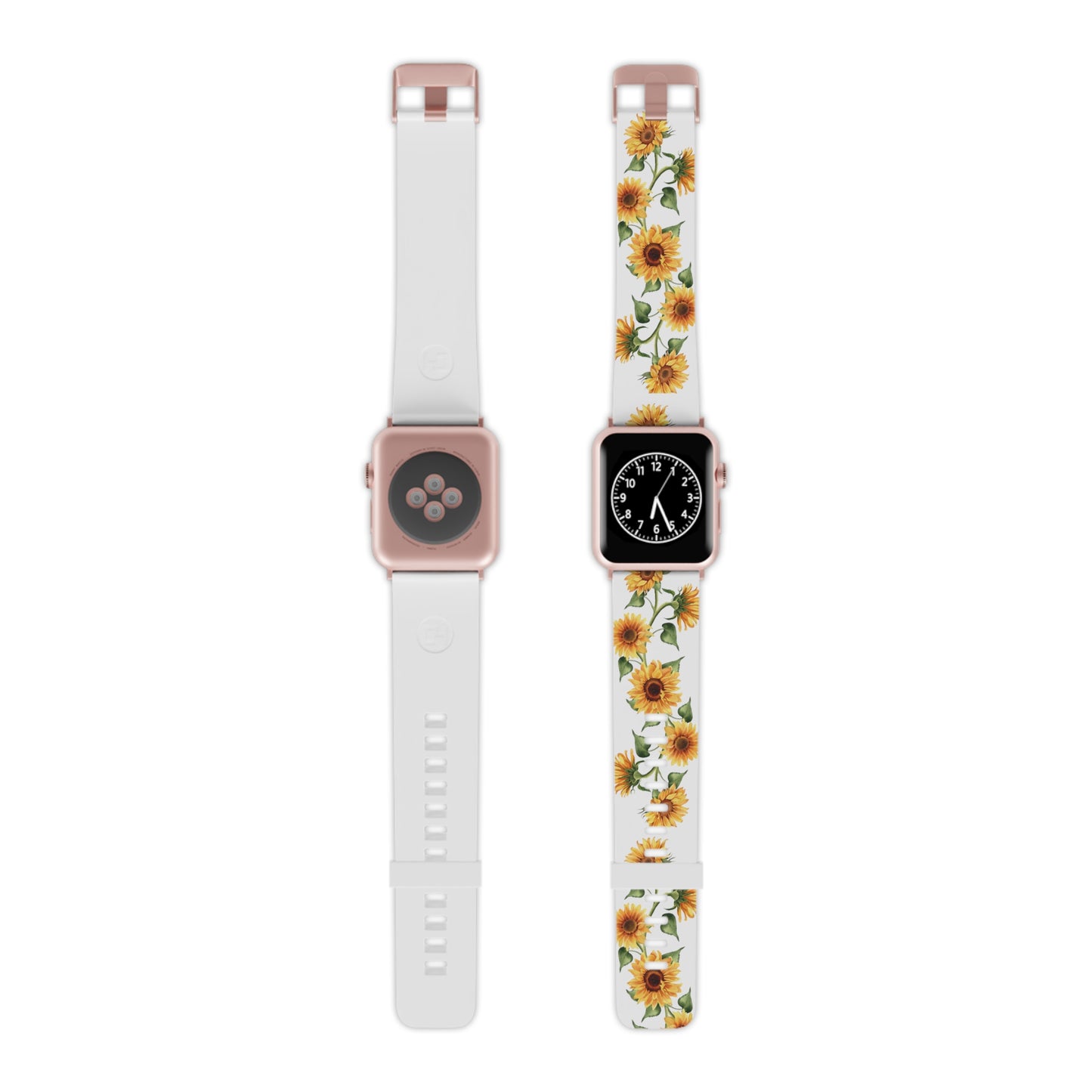 Vined sunflowers Watch Band for Apple Watch Series 1-9, SE and Ultra, 38-40mm/ 42-44mm