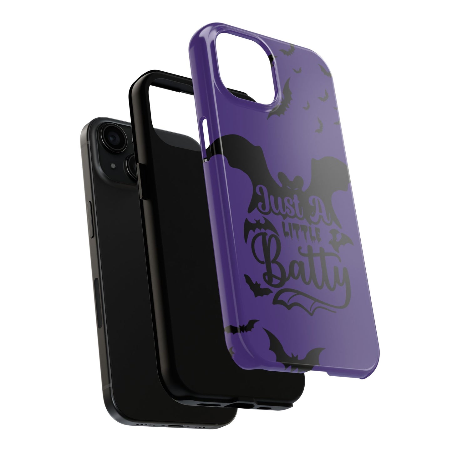 Just a little batty, Halloween Tough Phone Cases