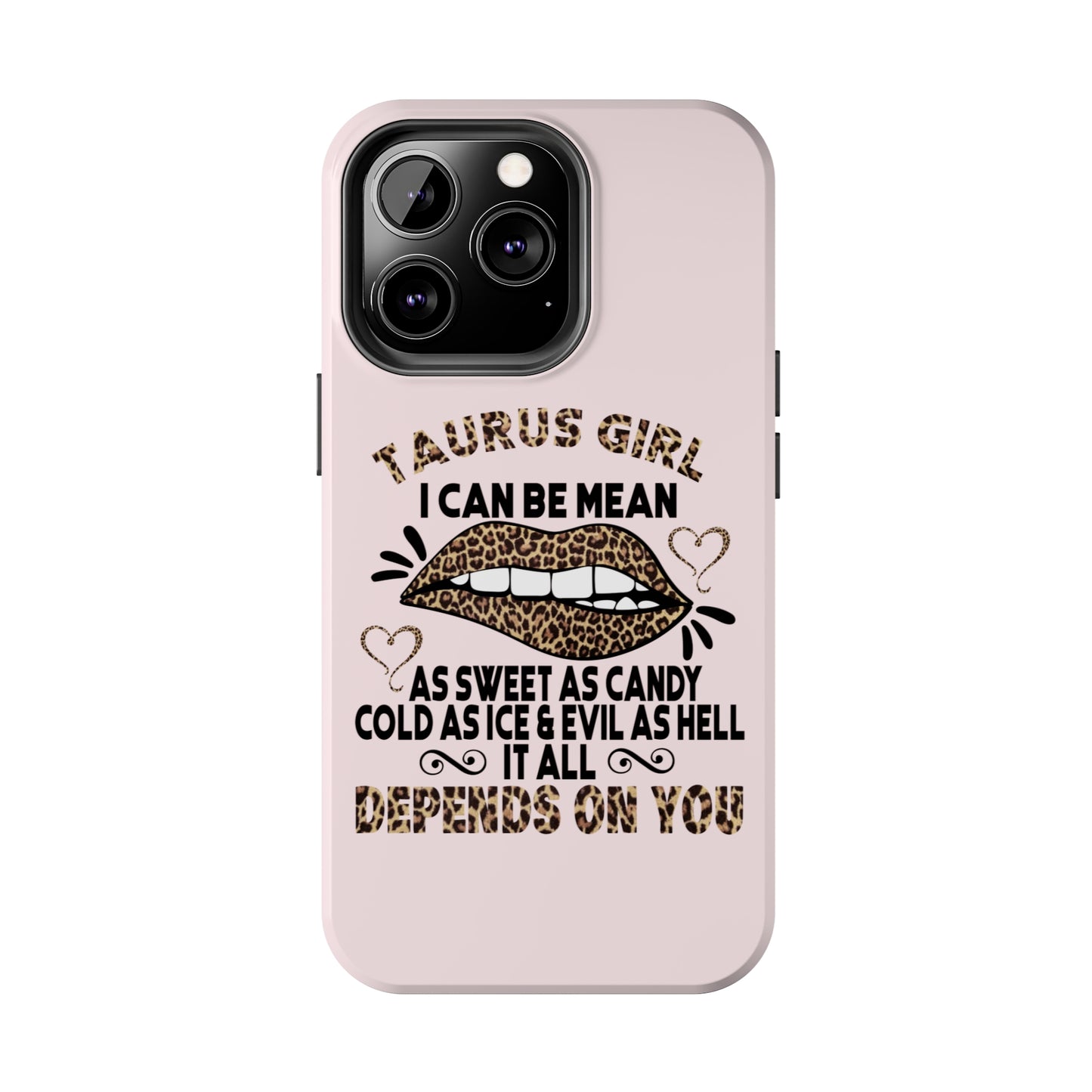 Taurus girl Tough iPhone Case iphone 14 accessories