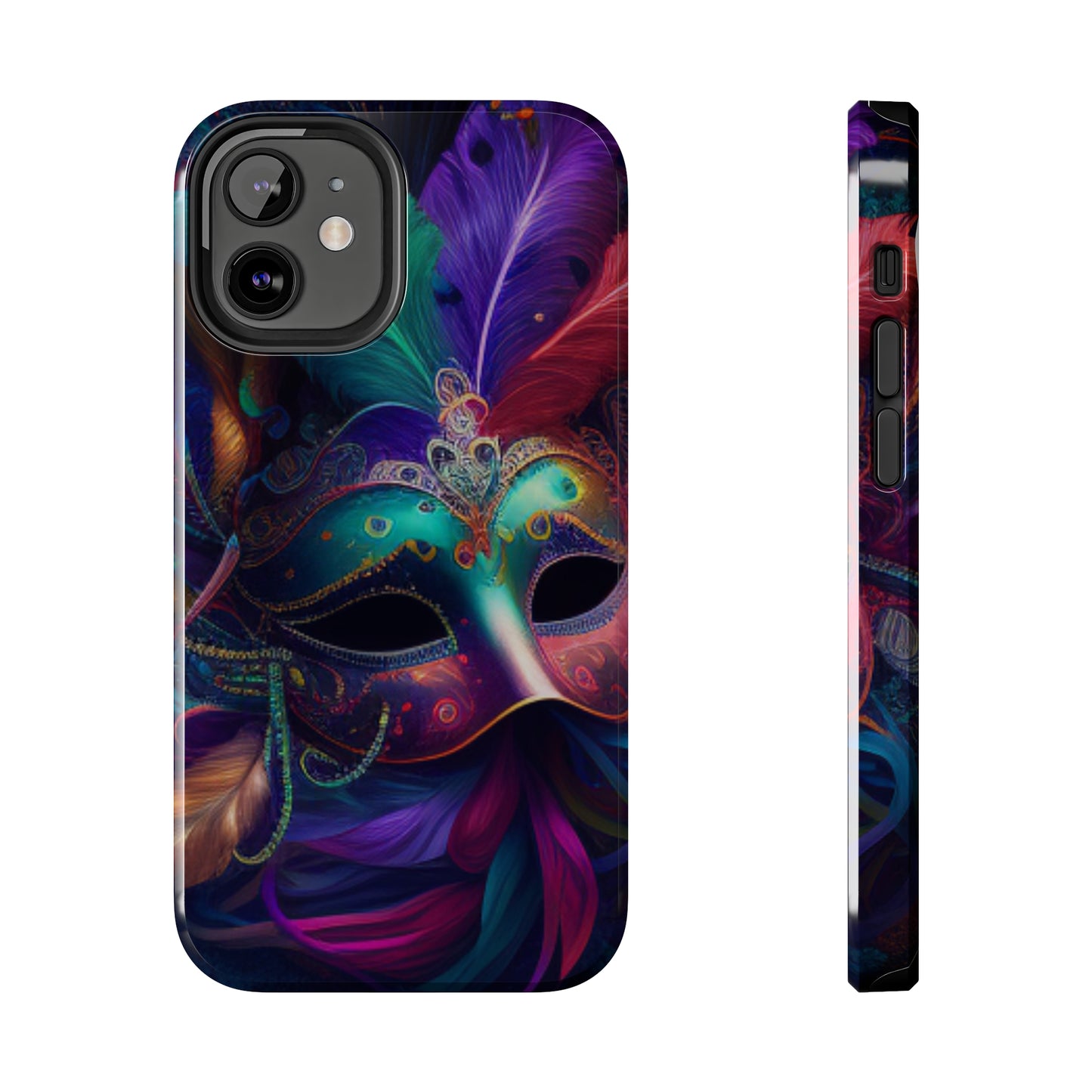 Mardi Gras mask Tough iPhone Case iPhone 15 accessories