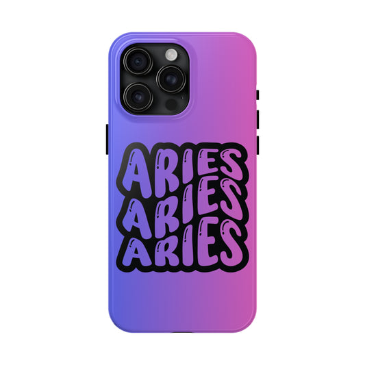 Ombre Aries Tough iPhone Case iPhone 14 accessories