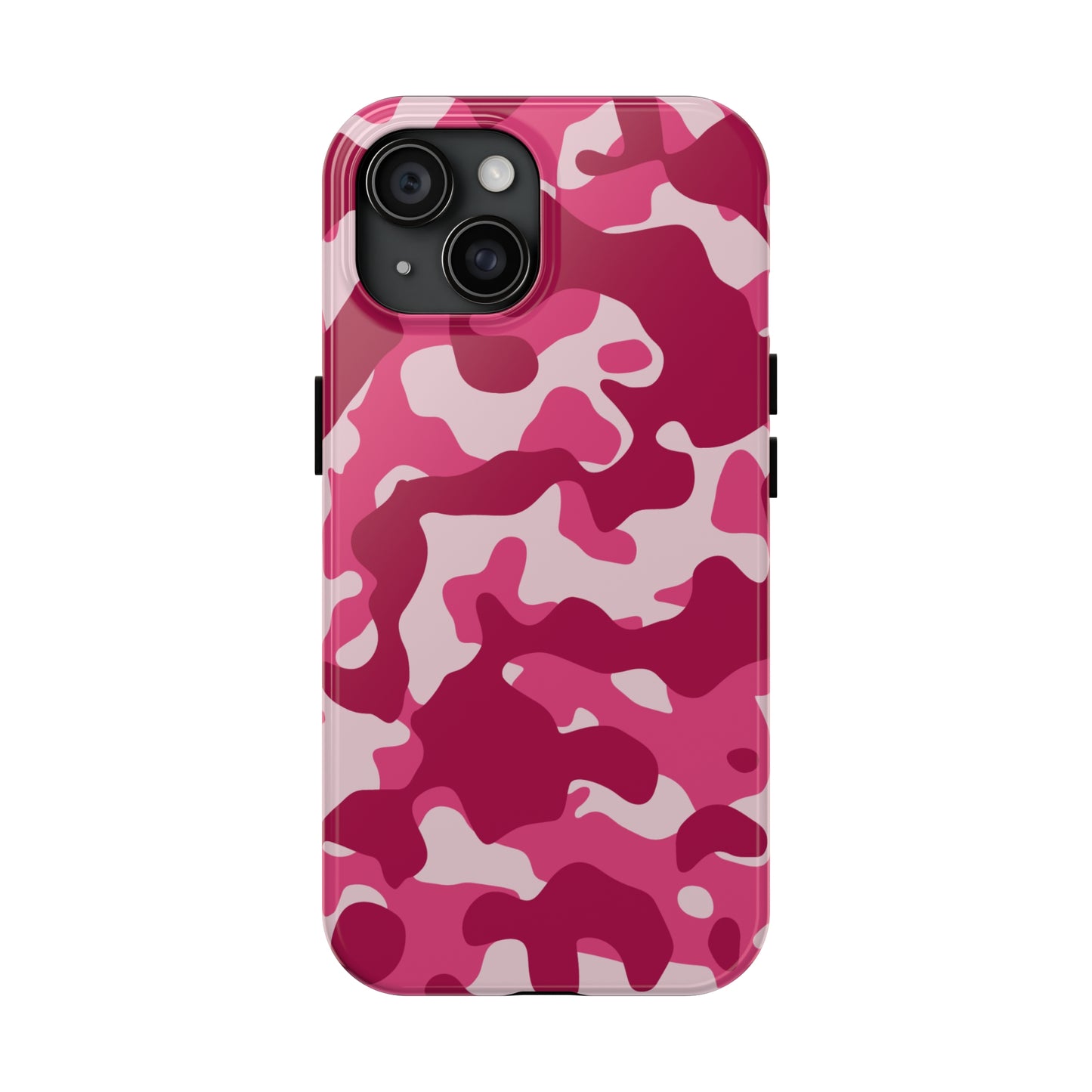 Pink Camo Tough iPhone Case iPhone 15 accessories