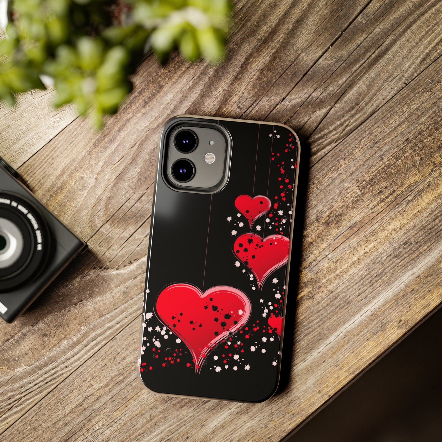 Heart on a string/ Tough iPhone Case/ iphone accessories/ Valentines Day