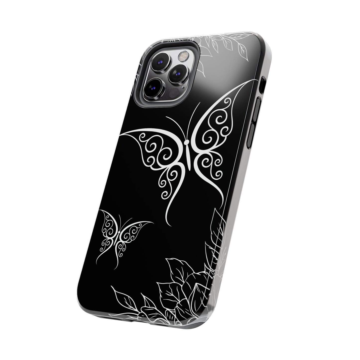 Black & White butterfly/ Tough IPhone Cases/ Nature