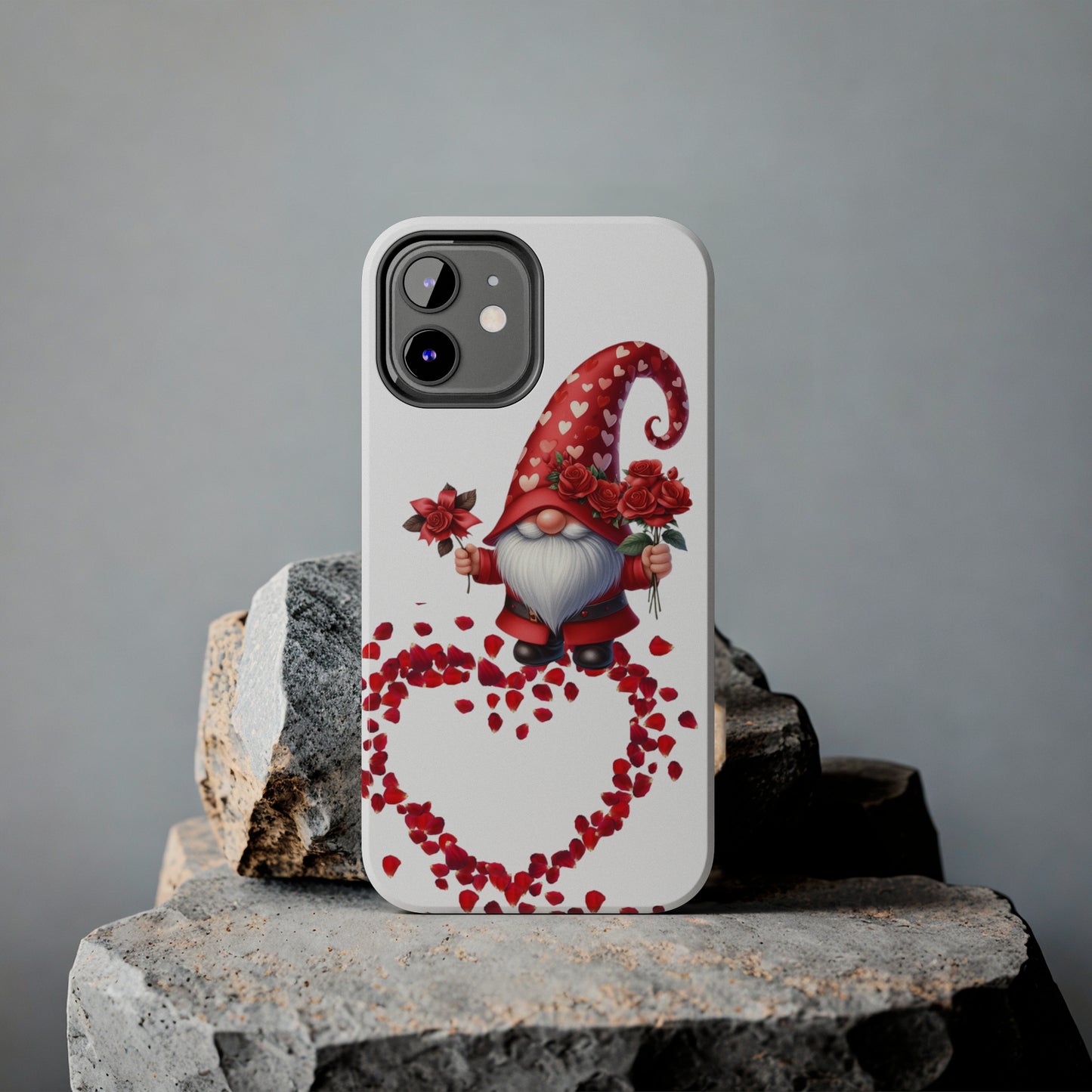 Gnome love/ Tough iPhone Case/ Valentines Day