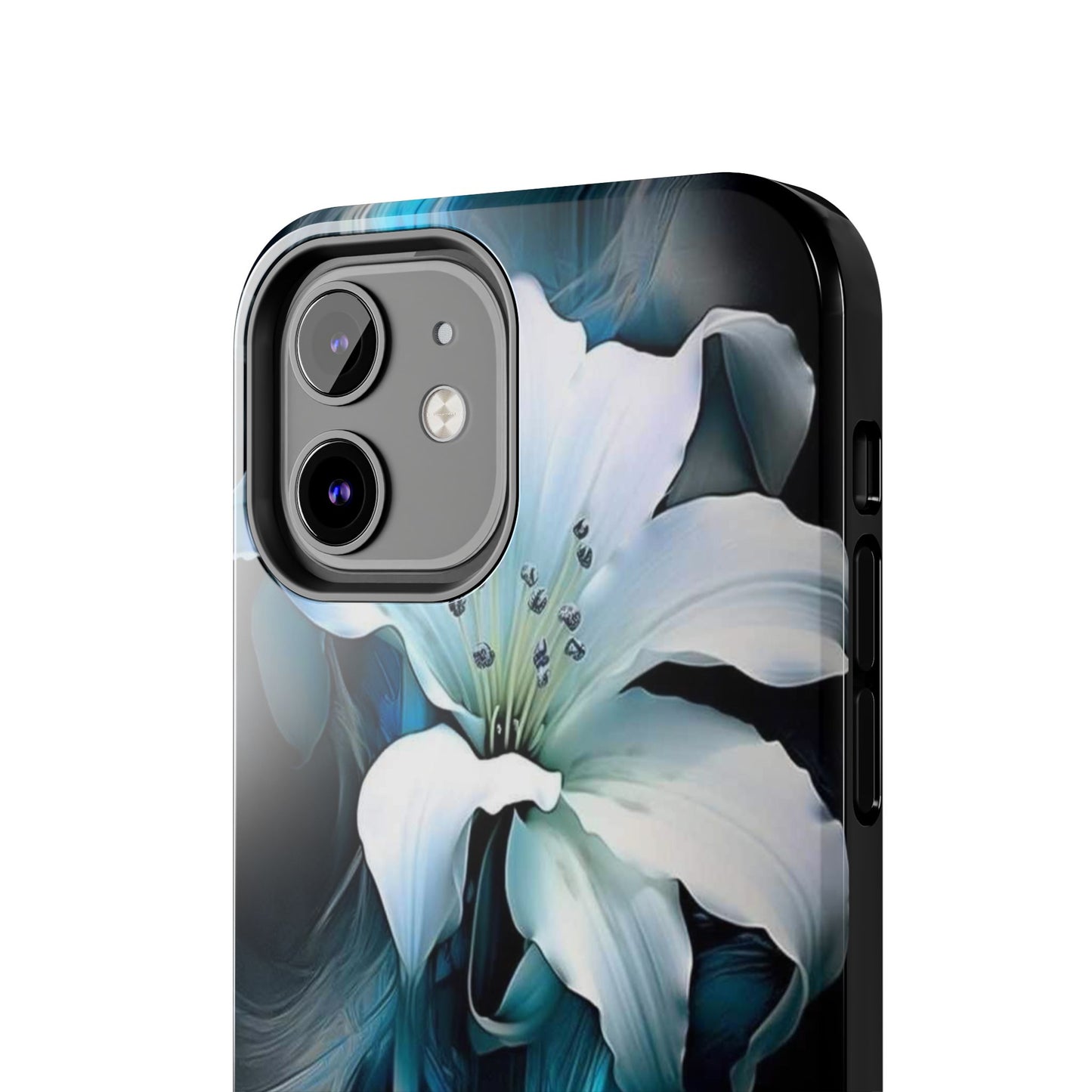 Lilly power, floral iPhone Cover, flower Accessory, Cute Phone Protector, seasonal Tech