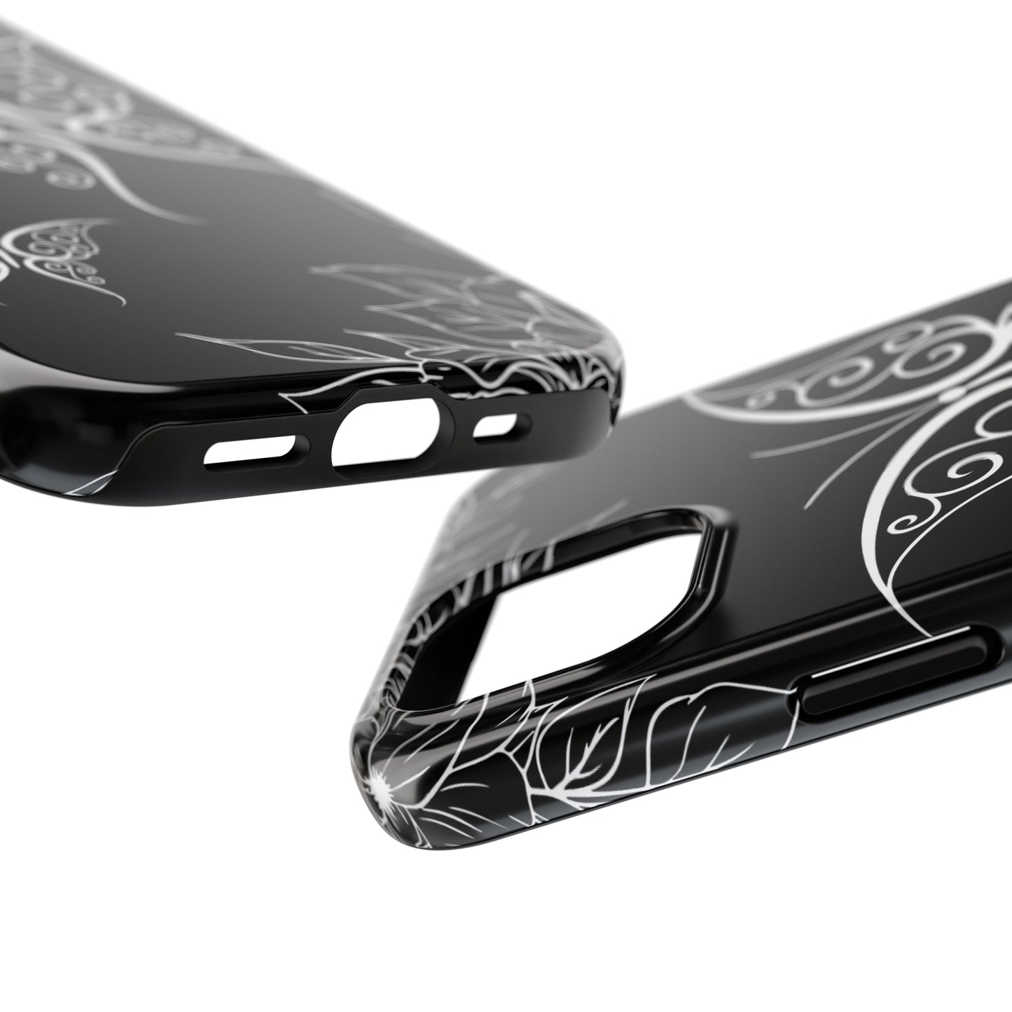 Black & White butterfly/ Tough IPhone Cases/ Nature