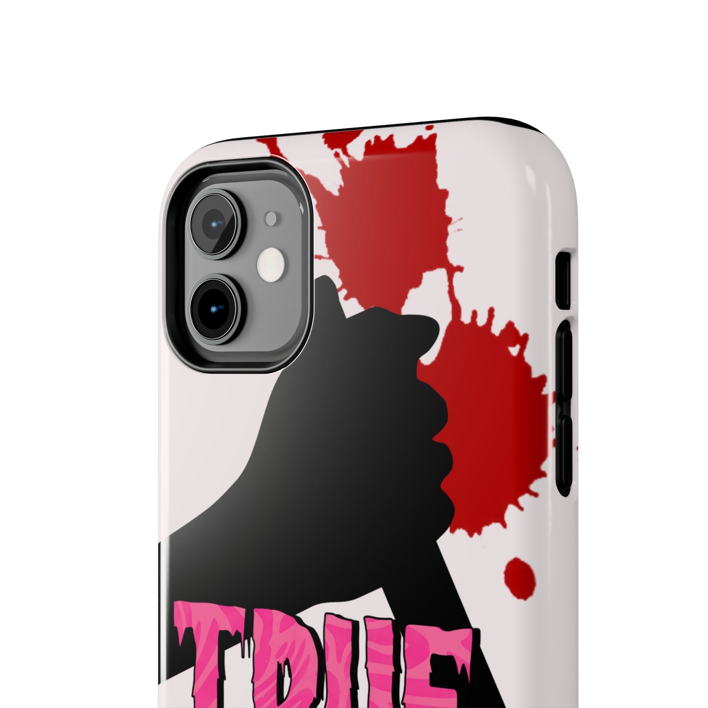 True crime is my Valentine/ Tough iPhone Case/ Valentines