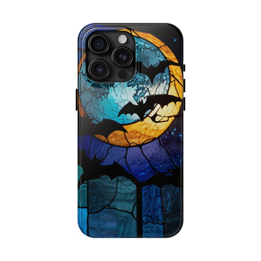 Stained glass, Halloween themed iPhone case Models 11-15