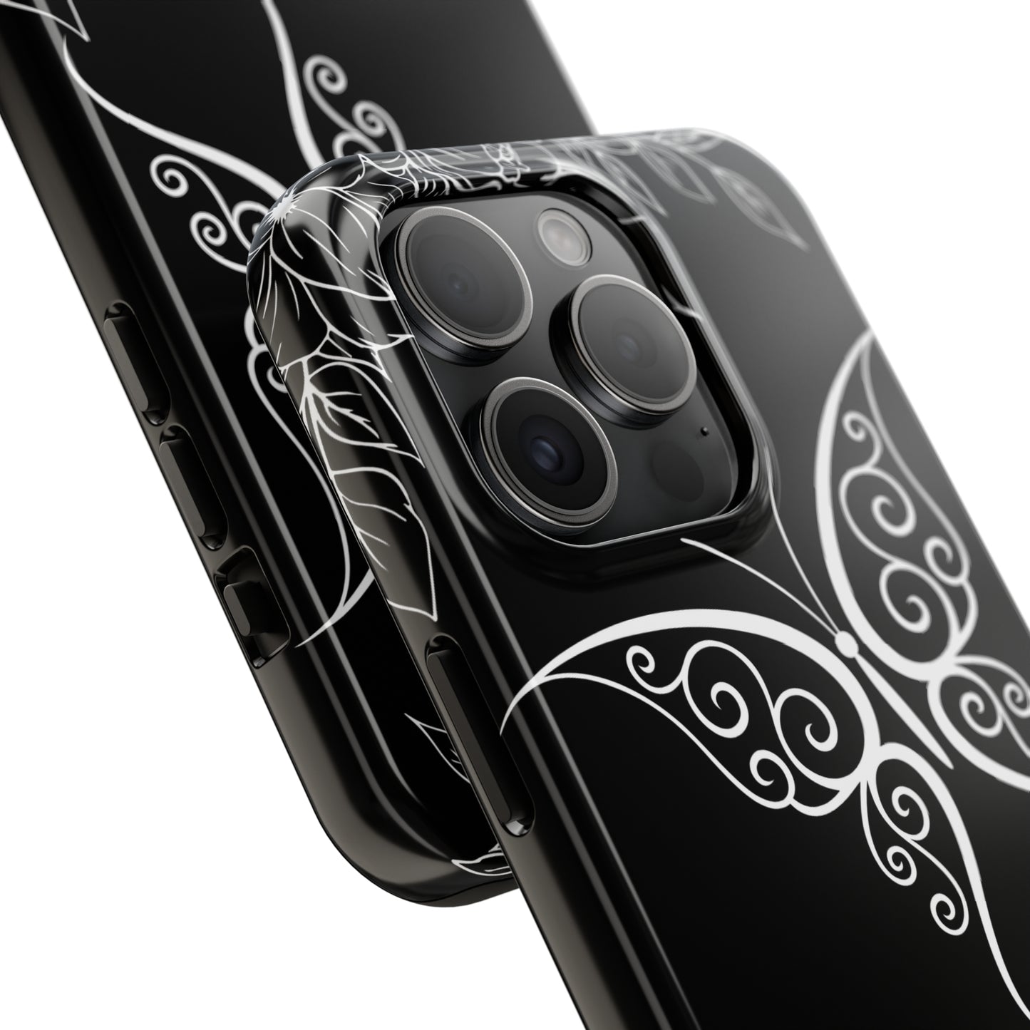 Black & White butterfly/ Tough IPhone Cases/ Nature