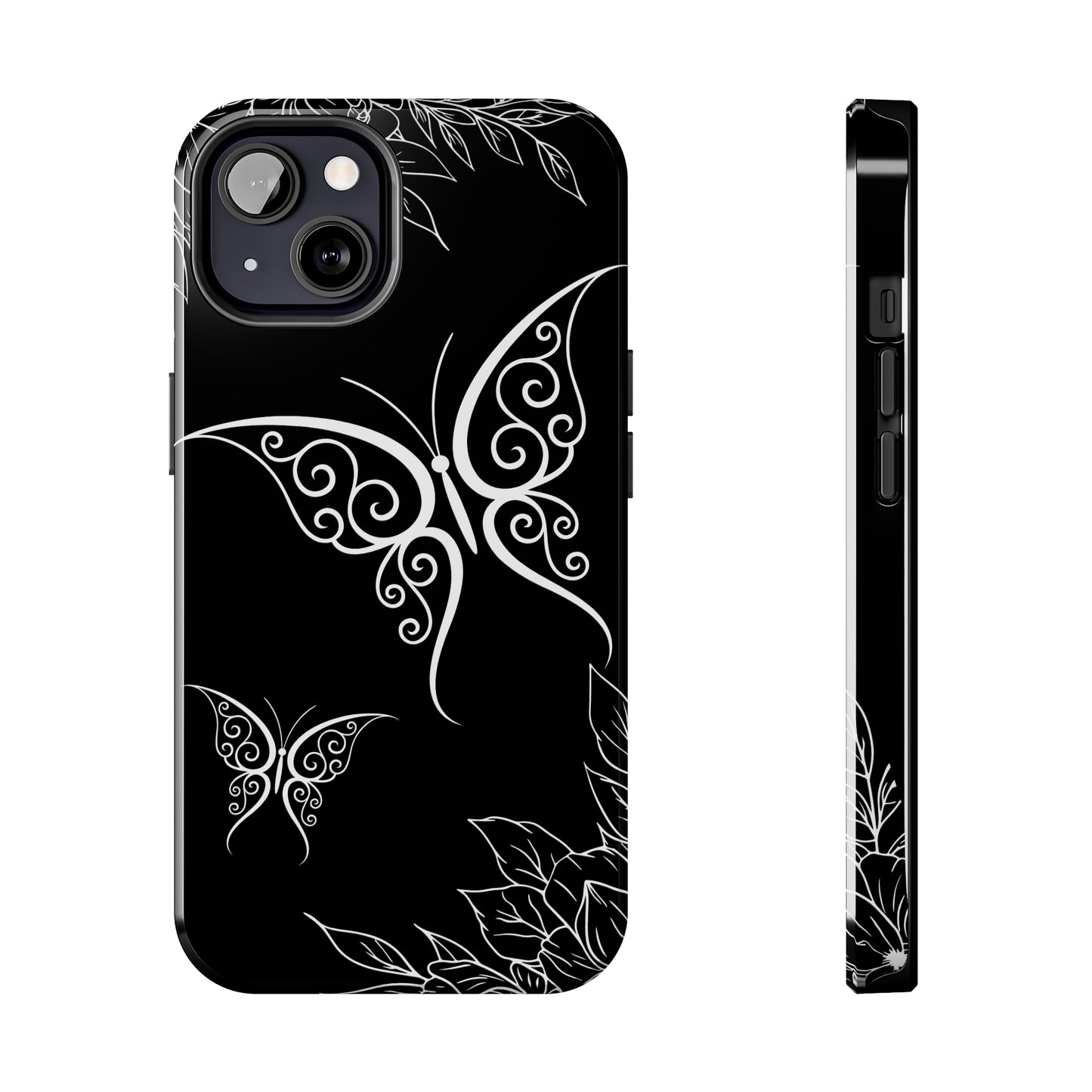 Black & White butterfly/ Tough IPhone Cases/ Nature