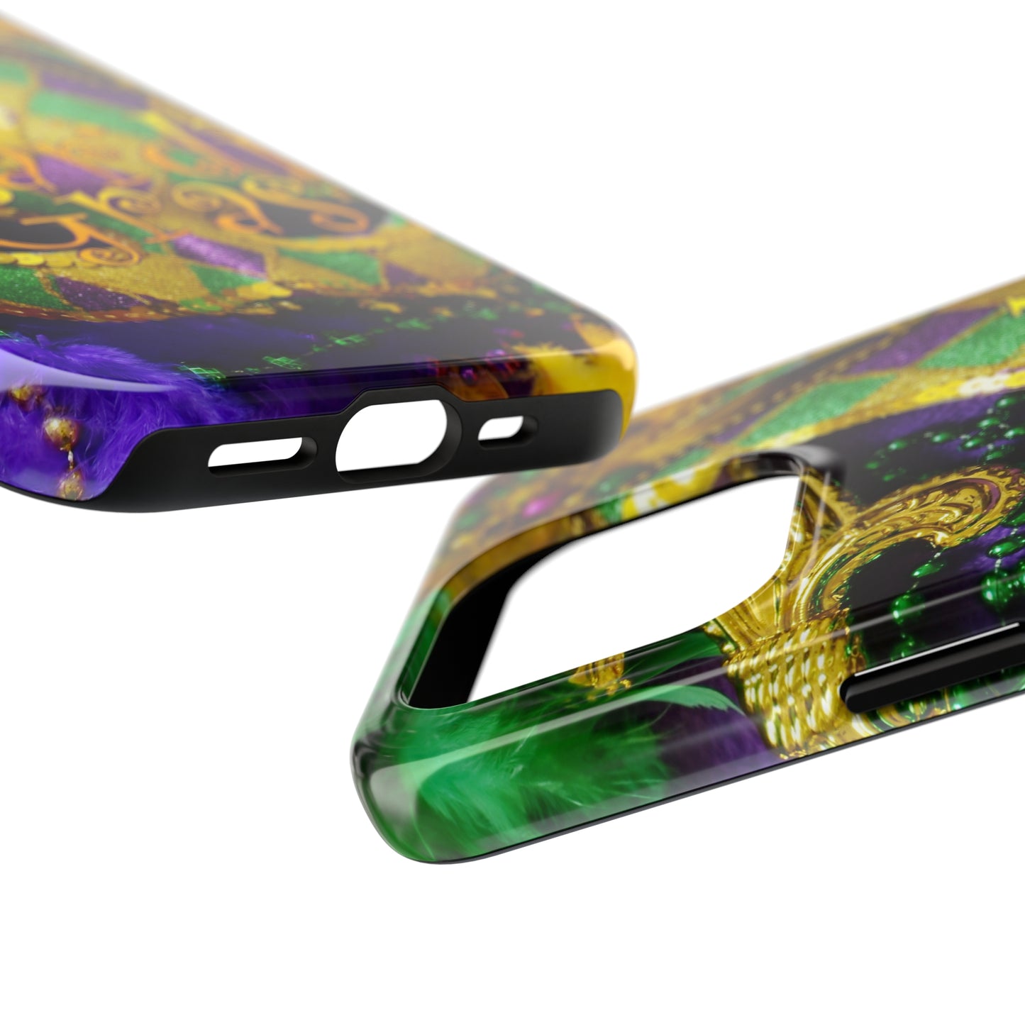 Wild night mardi gras Tough iPhone Case iPhone 15 accessories