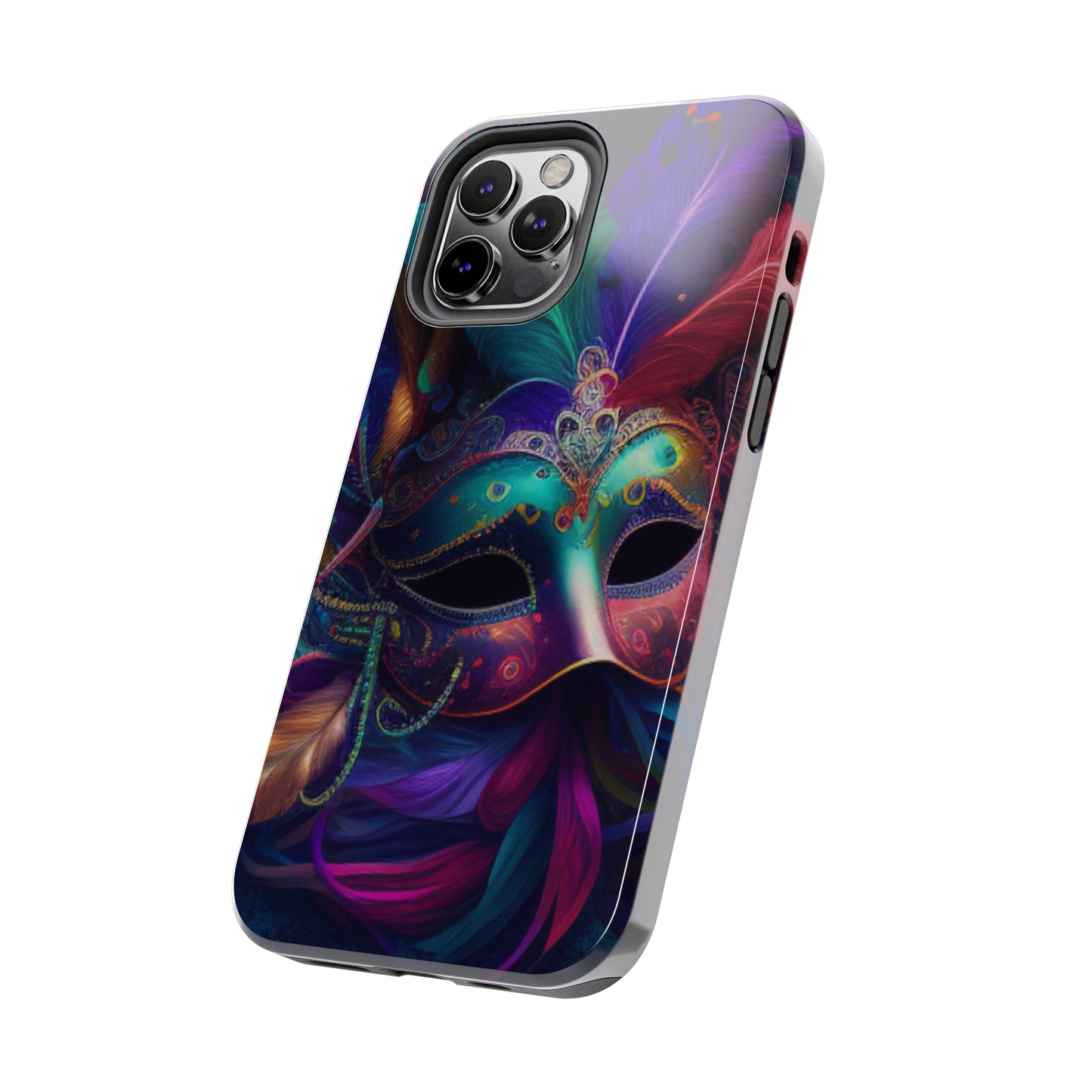 Mardi Gras mask Tough iPhone Case iPhone 15 accessories