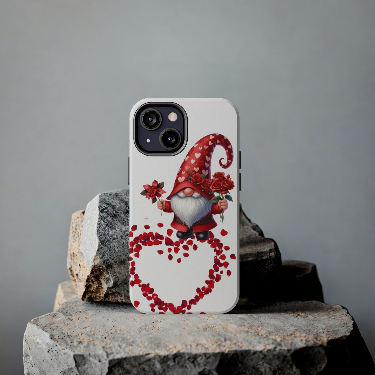 Gnome love/ Tough iPhone Case/ Valentines Day