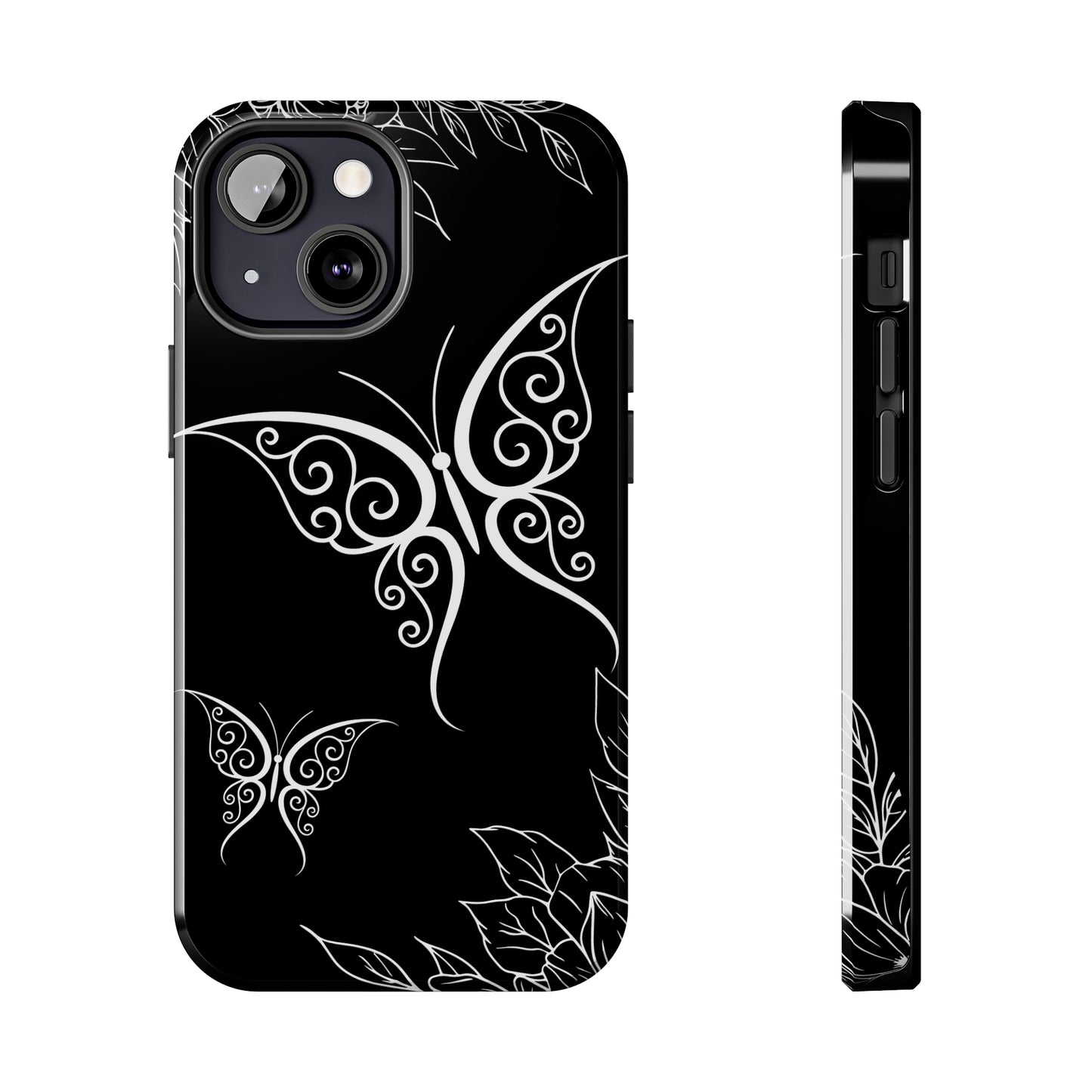 Black & White butterfly/ Tough IPhone Cases/ Nature