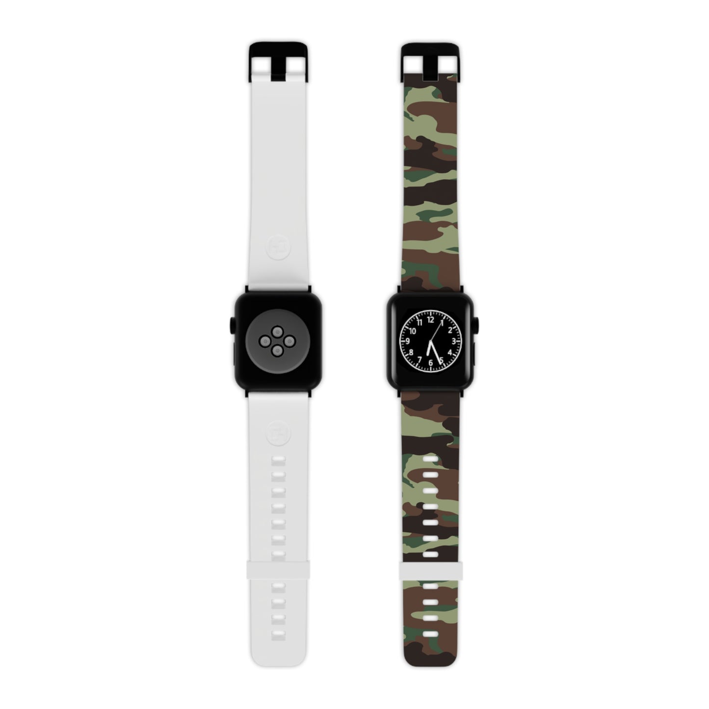 Army green Camo print Watch Band for Apple Watch Series 1-9, SE and Ultra, 38-40mm/ 42-44mm