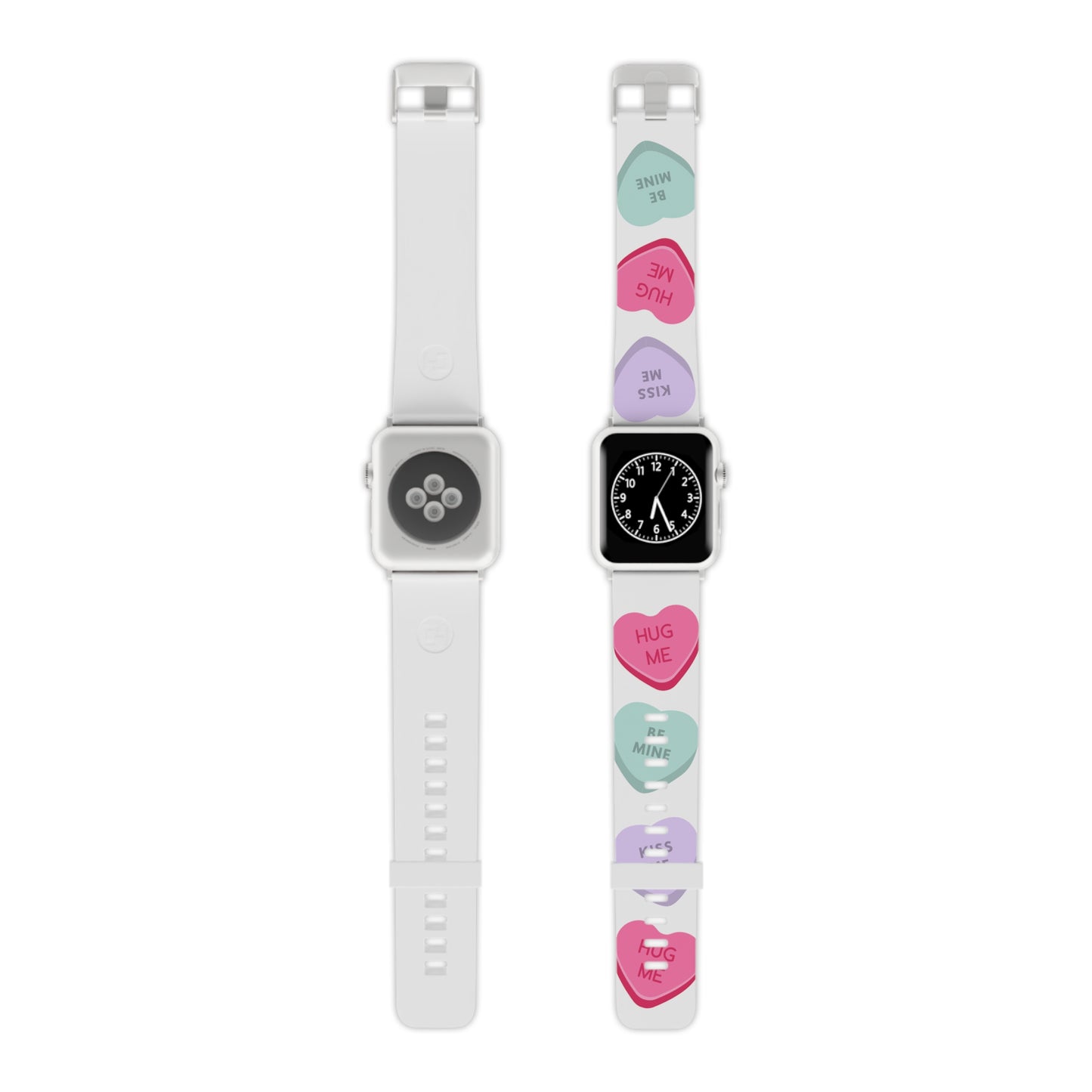 Candy hearts Watch Band for Apple Watch Series 1-9, SE and Ultra, 38-40mm/ 42-44mm