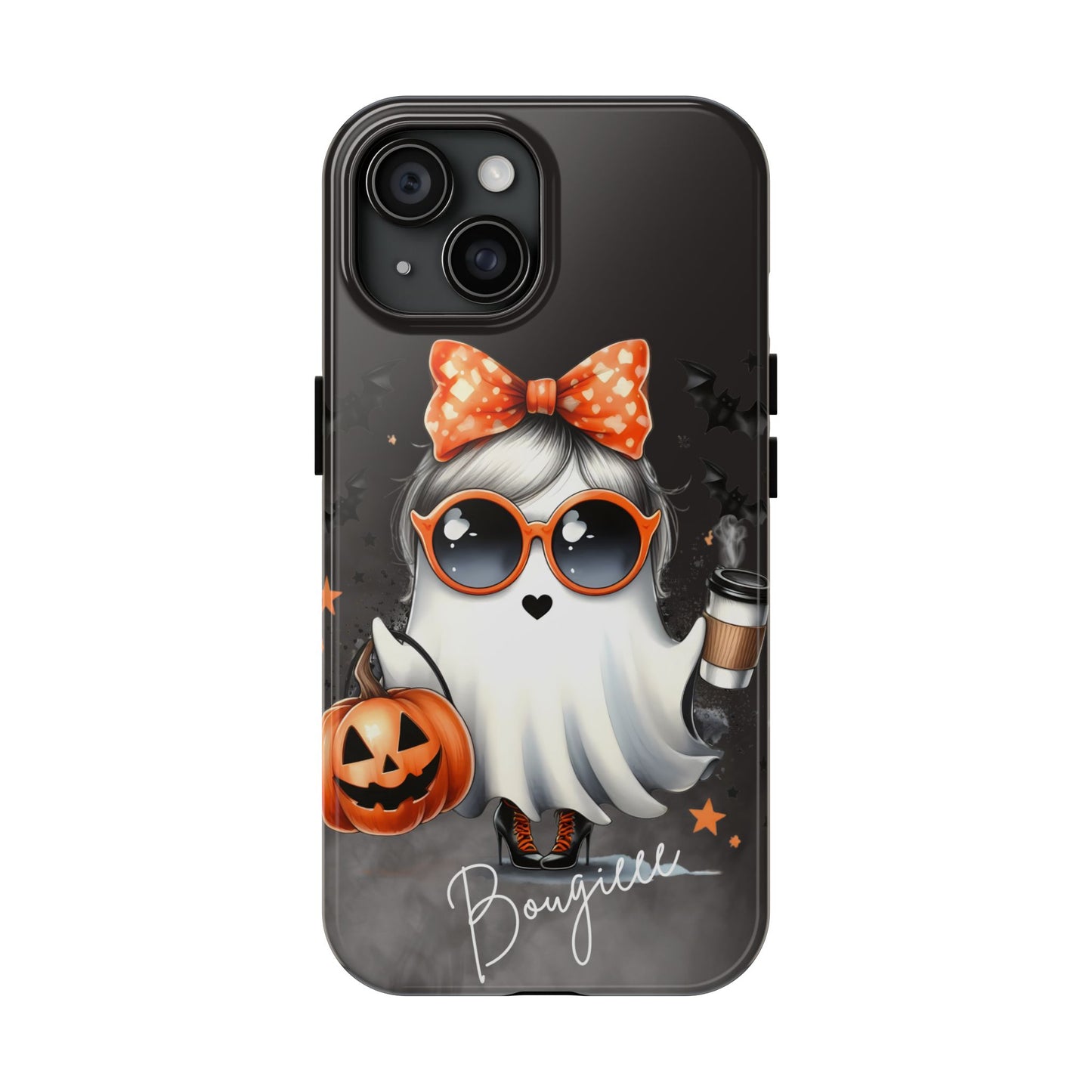 Bougie ghost, Halloween themed iPhone case Models 11-15