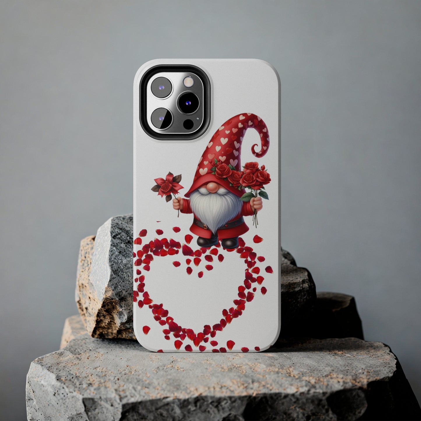 Gnome love/ Tough iPhone Case/ Valentines Day