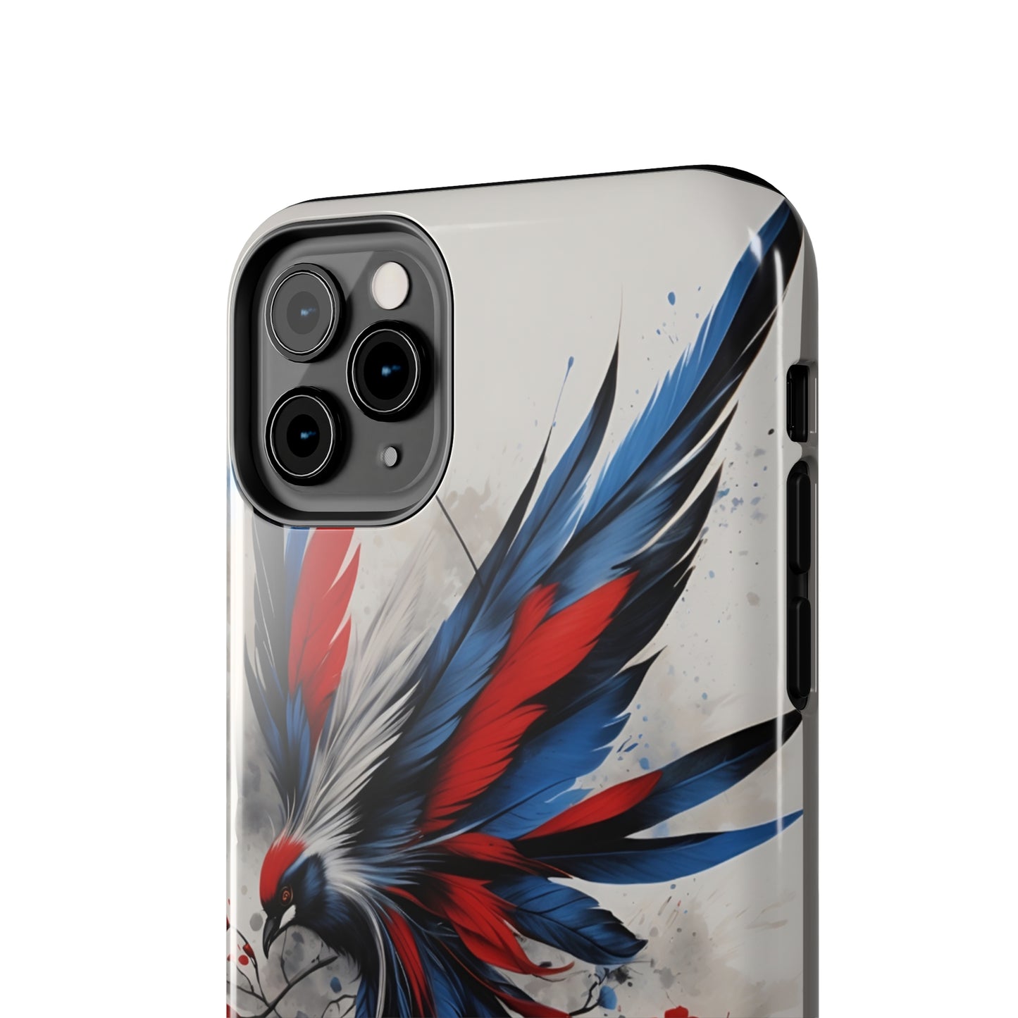 Beautiful & mystical watercolor bird/ tough iPhone case/ iPhone accessories/ Nature