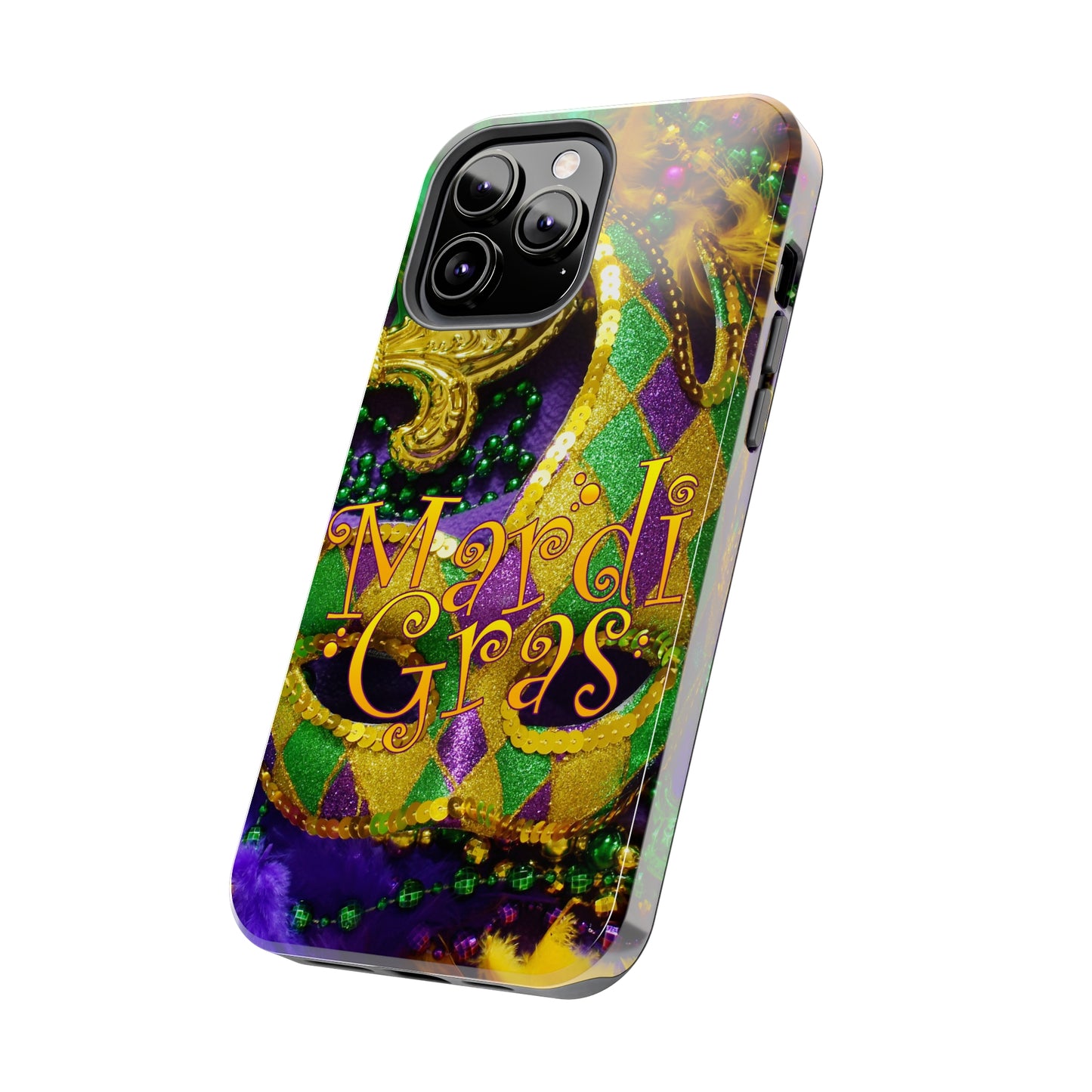 Wild night mardi gras Tough iPhone Case iPhone 15 accessories