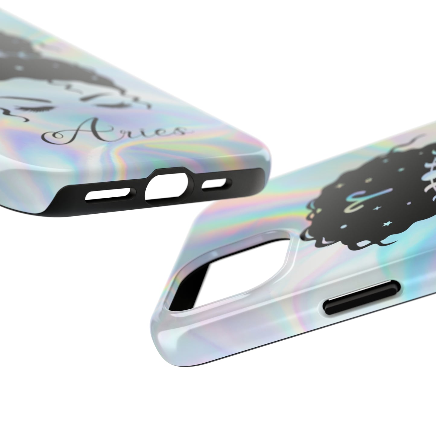 Aries zodiac holographic Tough Phone Case iPhone accessories