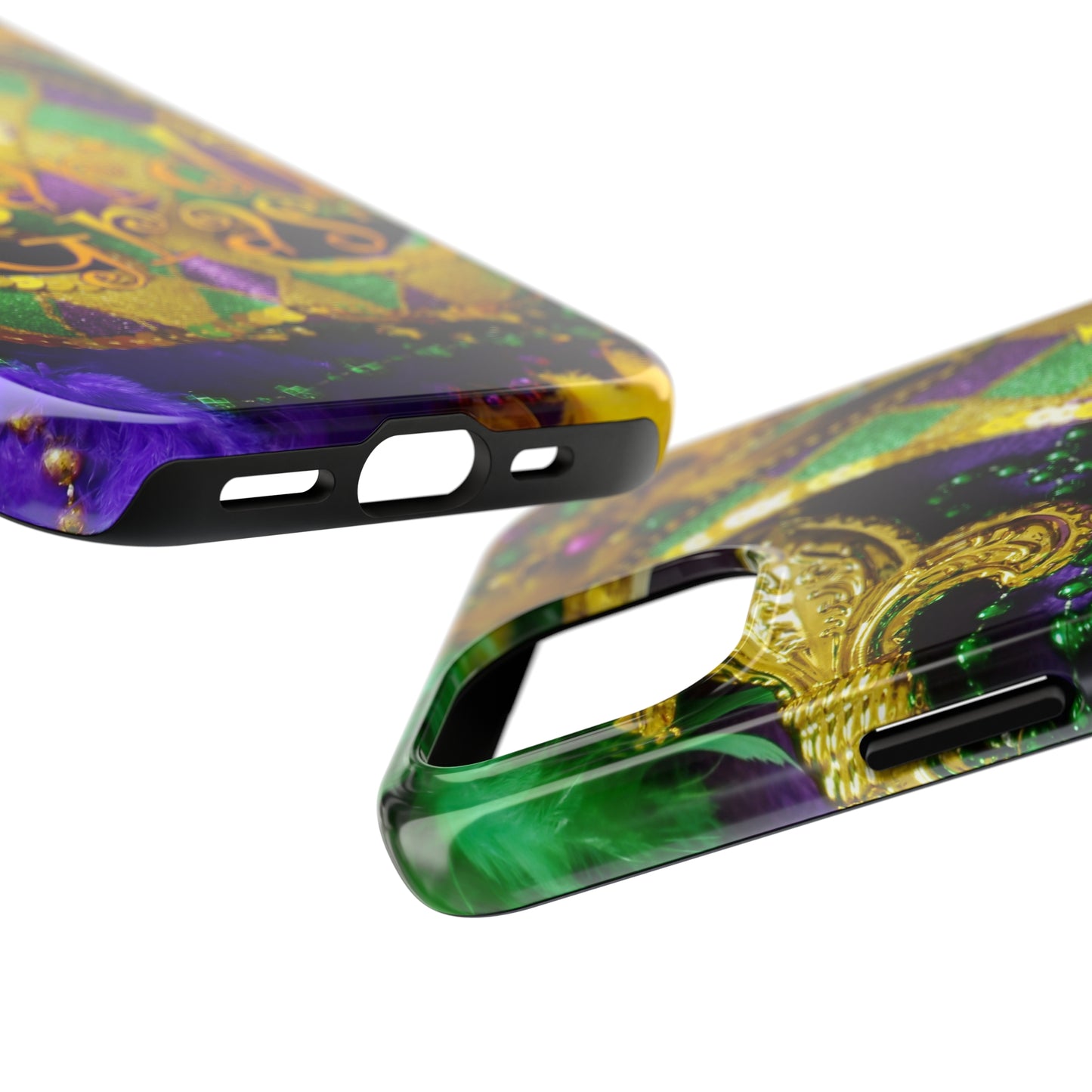 Wild night mardi gras Tough iPhone Case iPhone 15 accessories