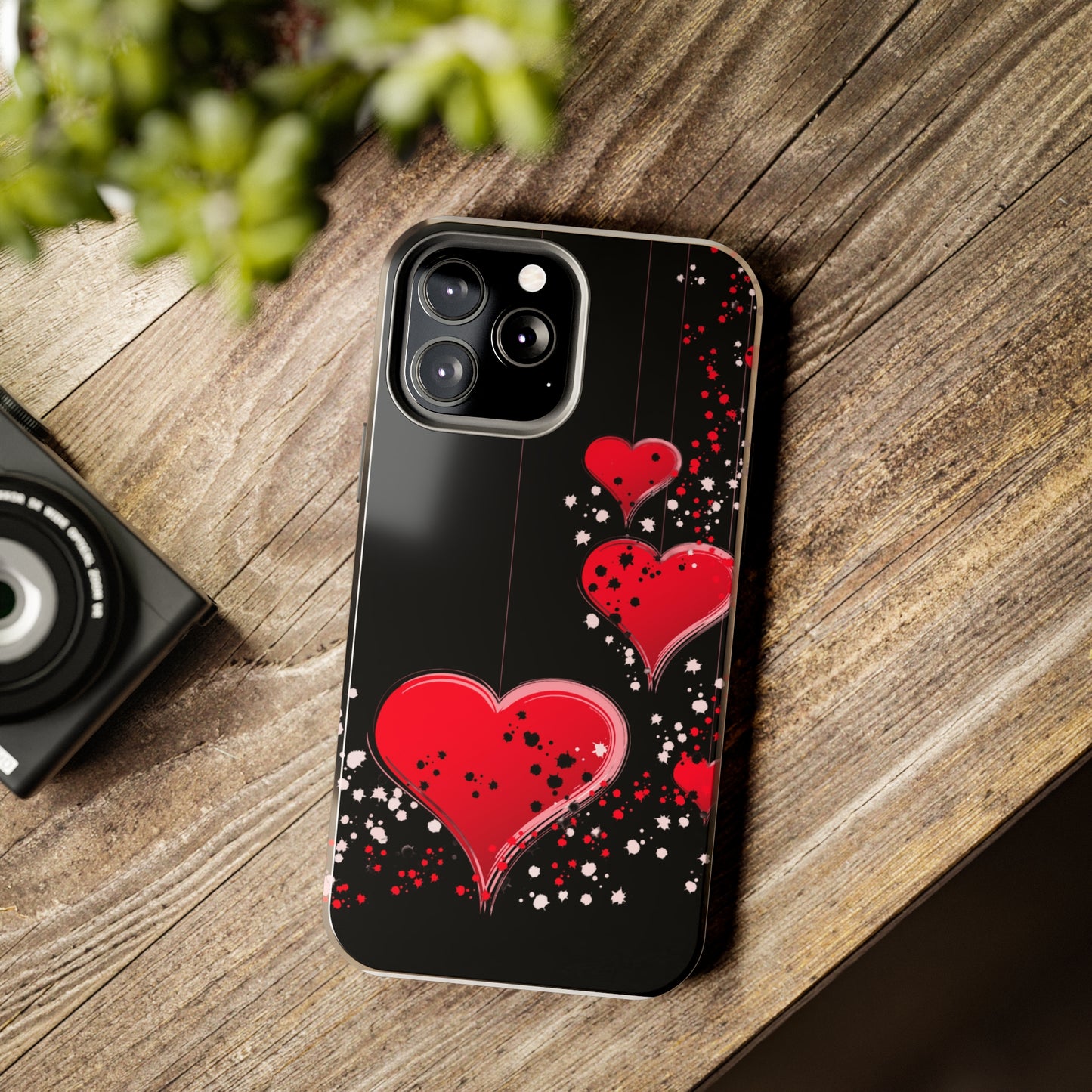 Heart on a string/ Tough iPhone Case/ iphone accessories/ Valentines Day